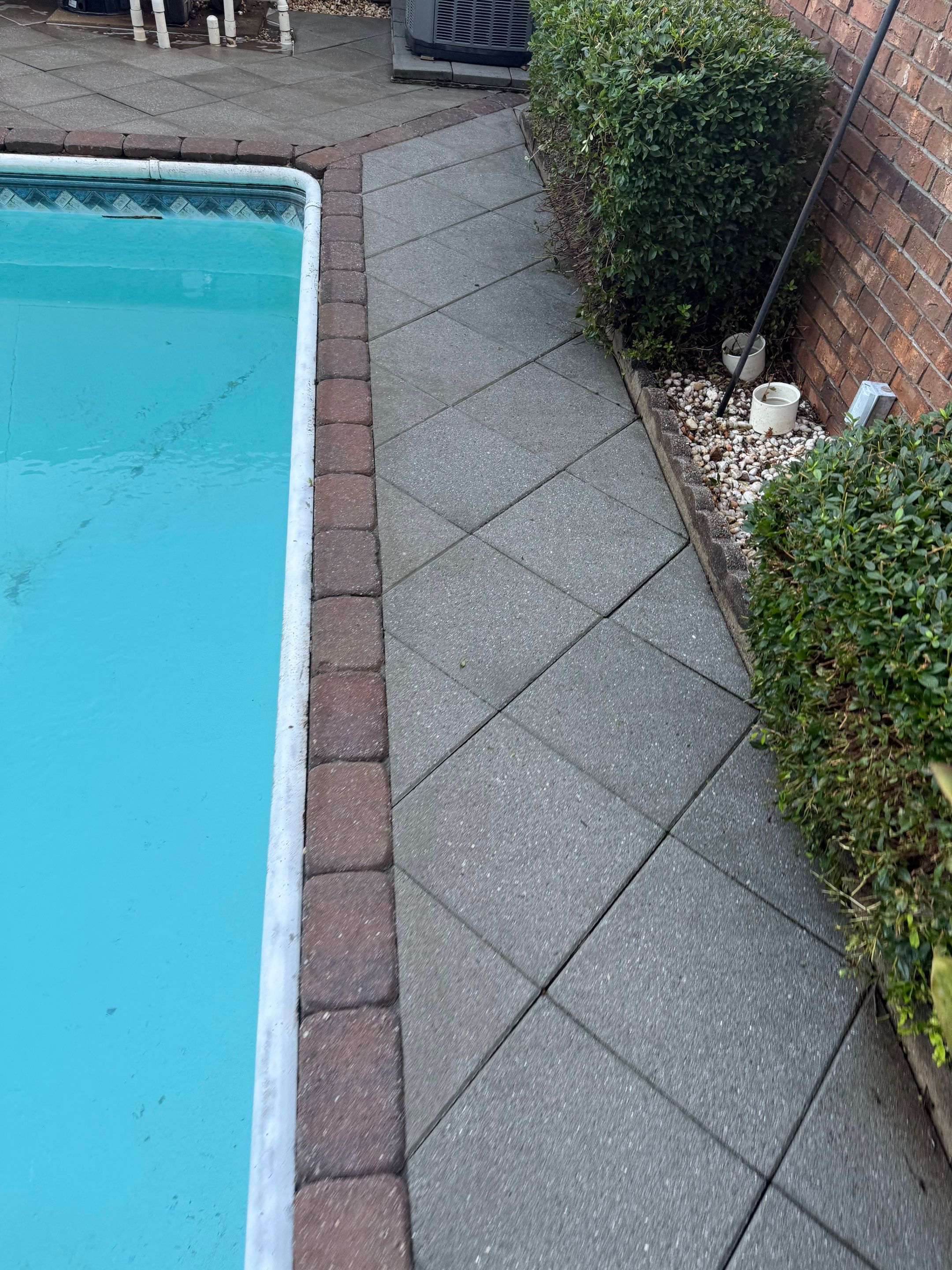 Pool Pavers using Concrete Sealant by DuraSeal
