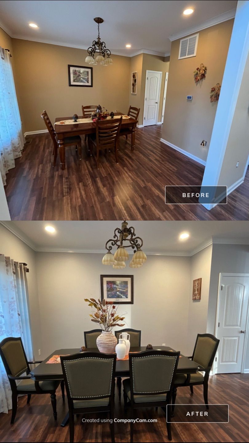 Interior Painting - Full Prep & Repaint - Galloway, NJ by FreshCoat Works LLC