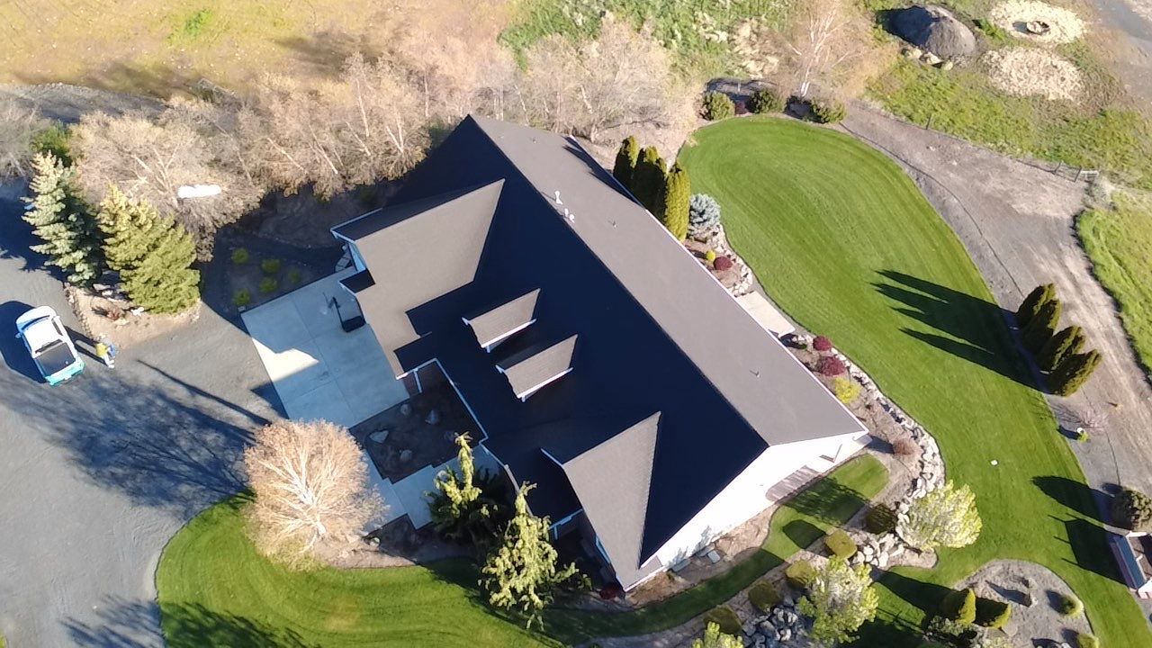 Wawawai Road Colton Washington CertainTeed Landmark Shingle Roof Replacement for Colton Residential Property by Alpine Roofing