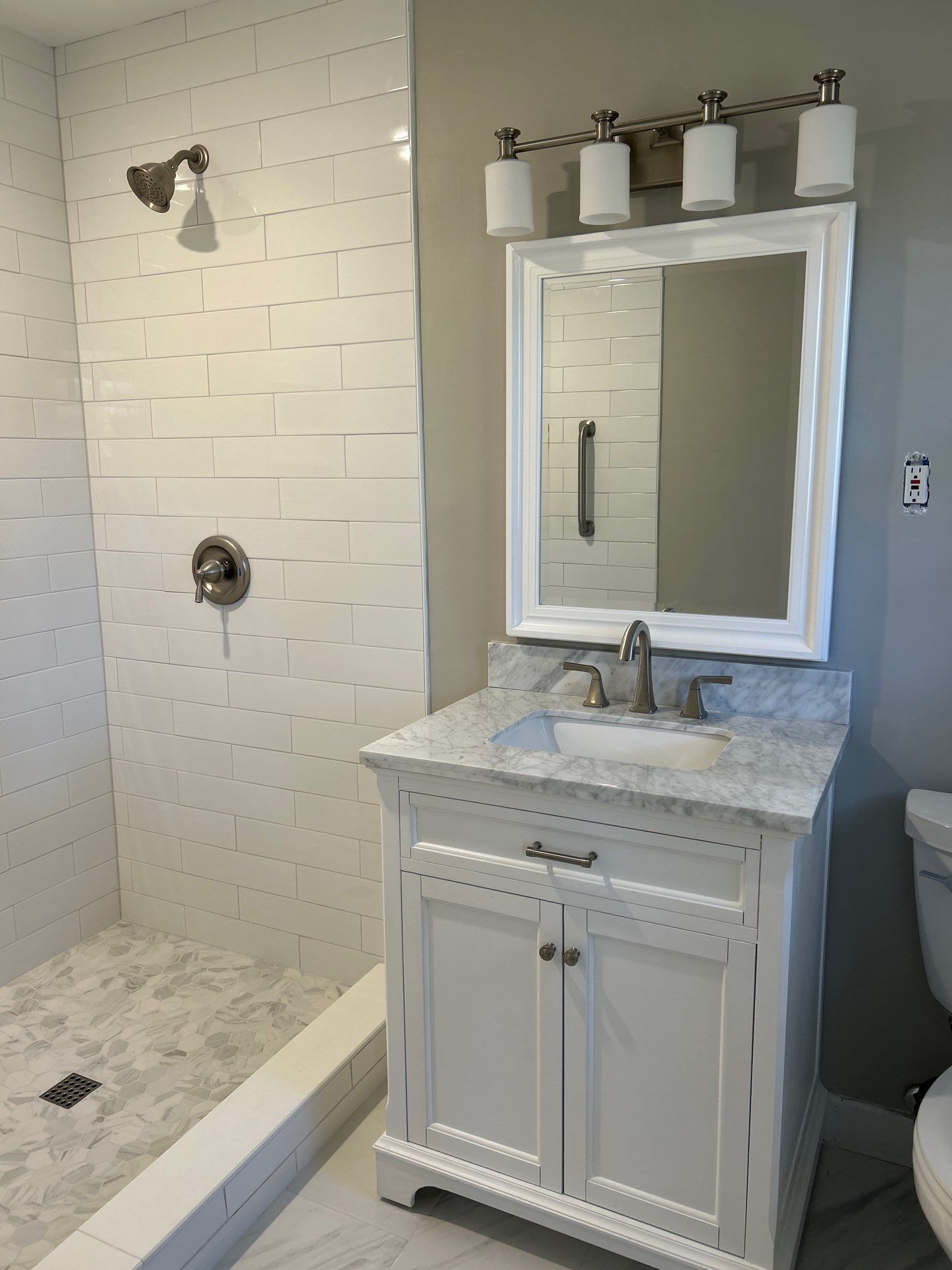 Shower Expansion by Footprints Bath and Tile of East Atlanta