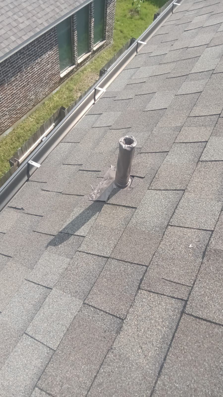 Hail Damage using Owen's Corning Duration (Lifetime) Shingles by Roof Repair Company