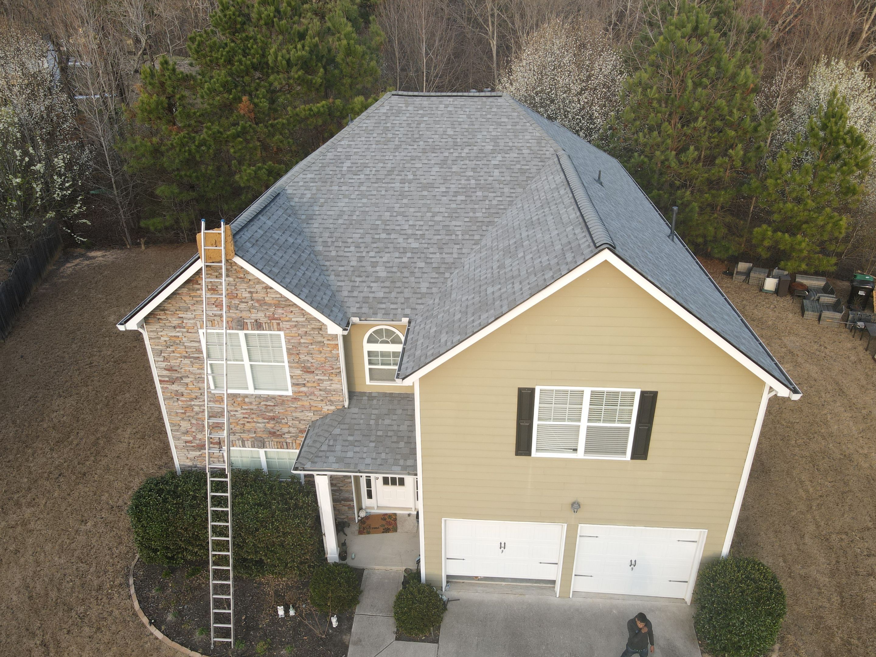 Duration TruDef Quarry Gray Residential Roofing Installation by Inspector Roofing and Restoration