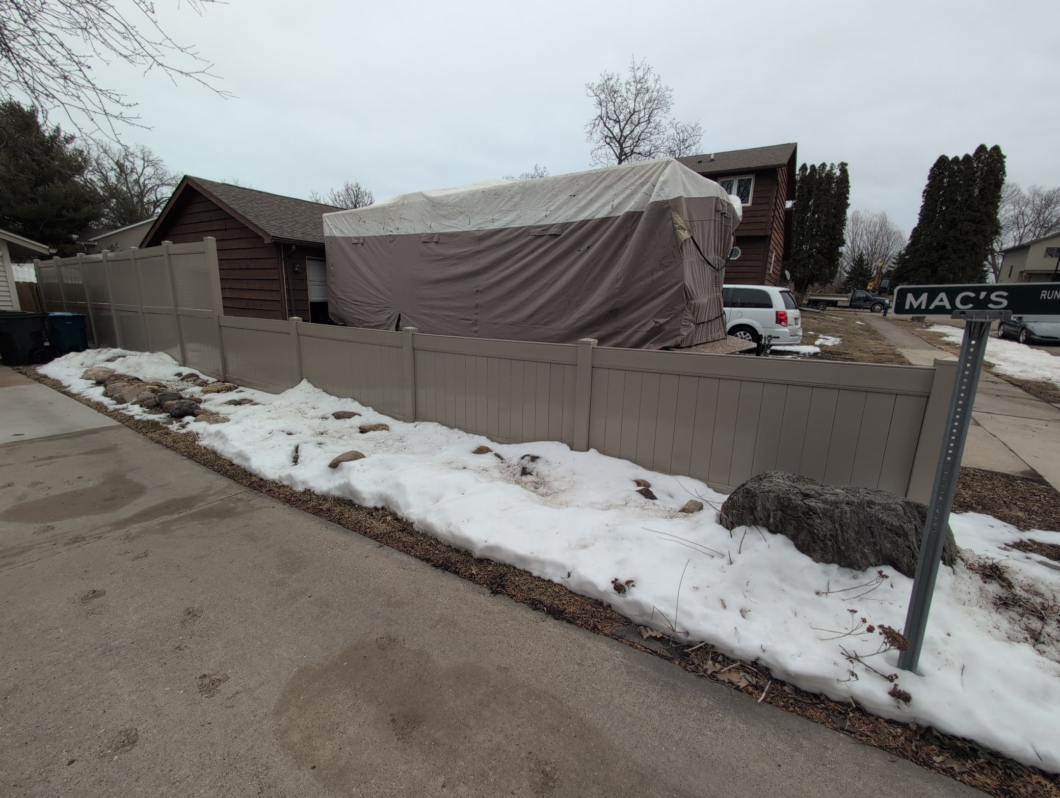 Project in Waterloo by Perfect Picket Fence and Stain