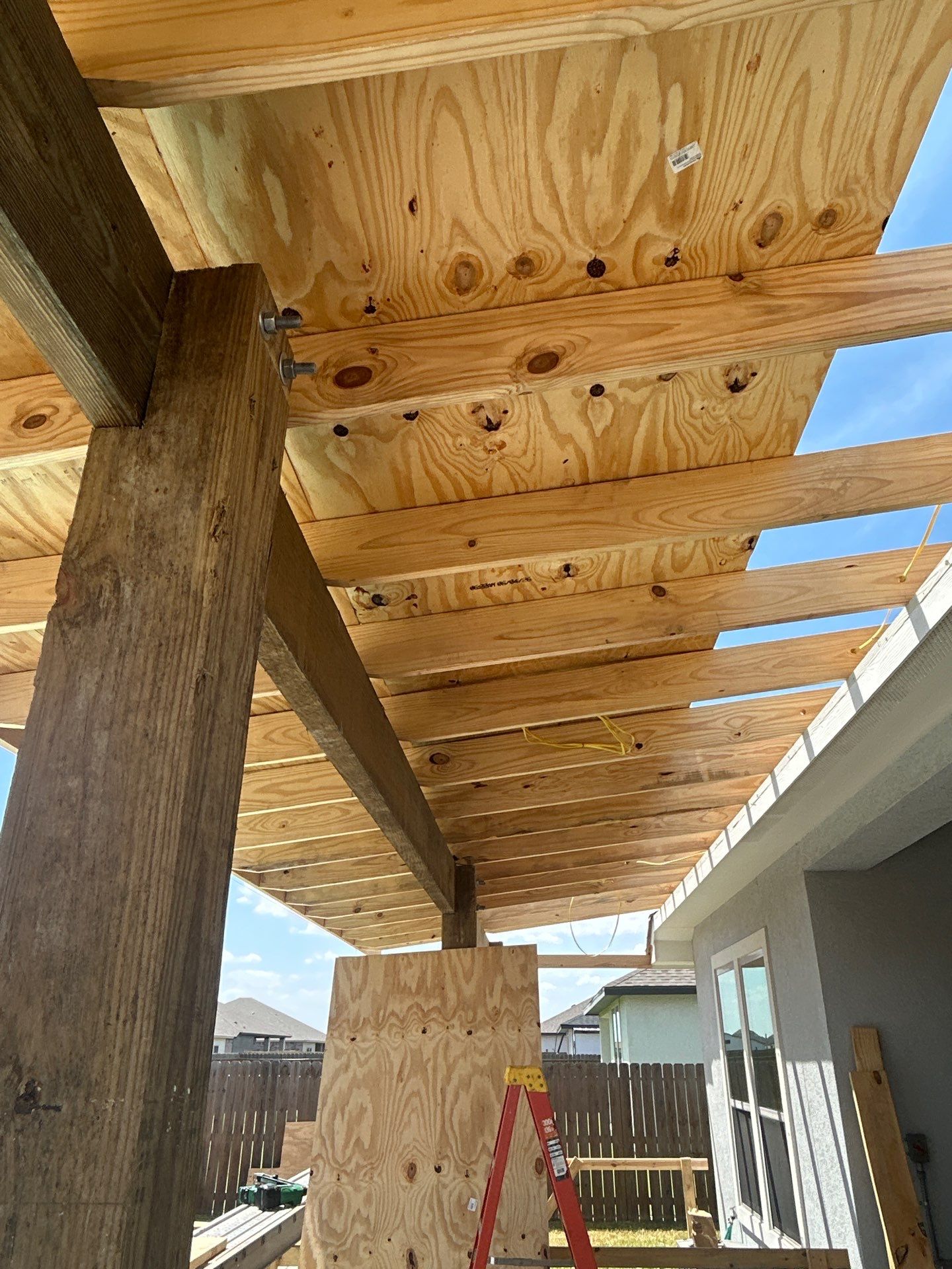 Patio Pool Cover by Bayfront Roofing and Construction