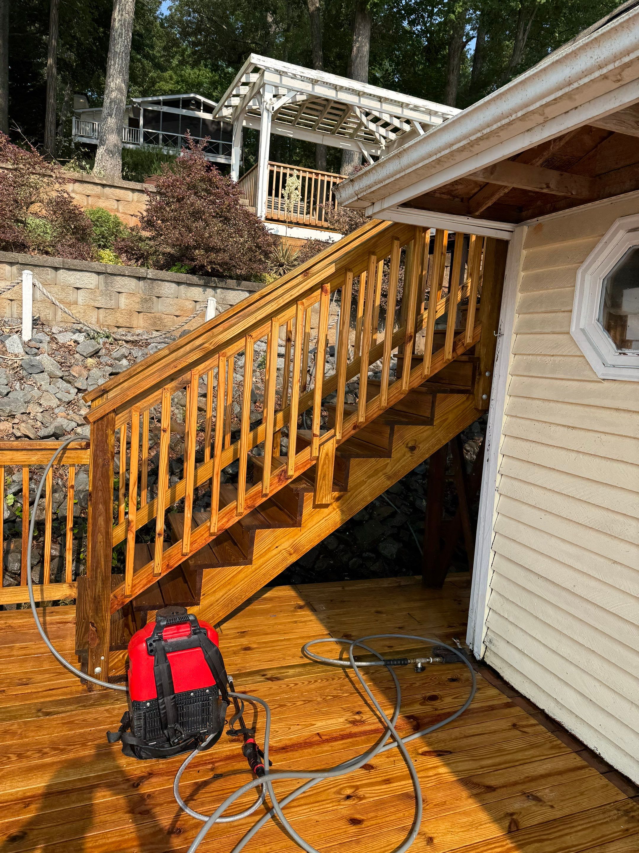 Wood Deck using Wood Sealant by DuraSeal