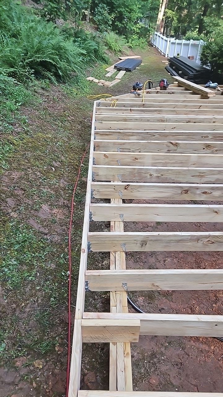 Jameswood Lane - Composite Deck Build by Pillar and Pine