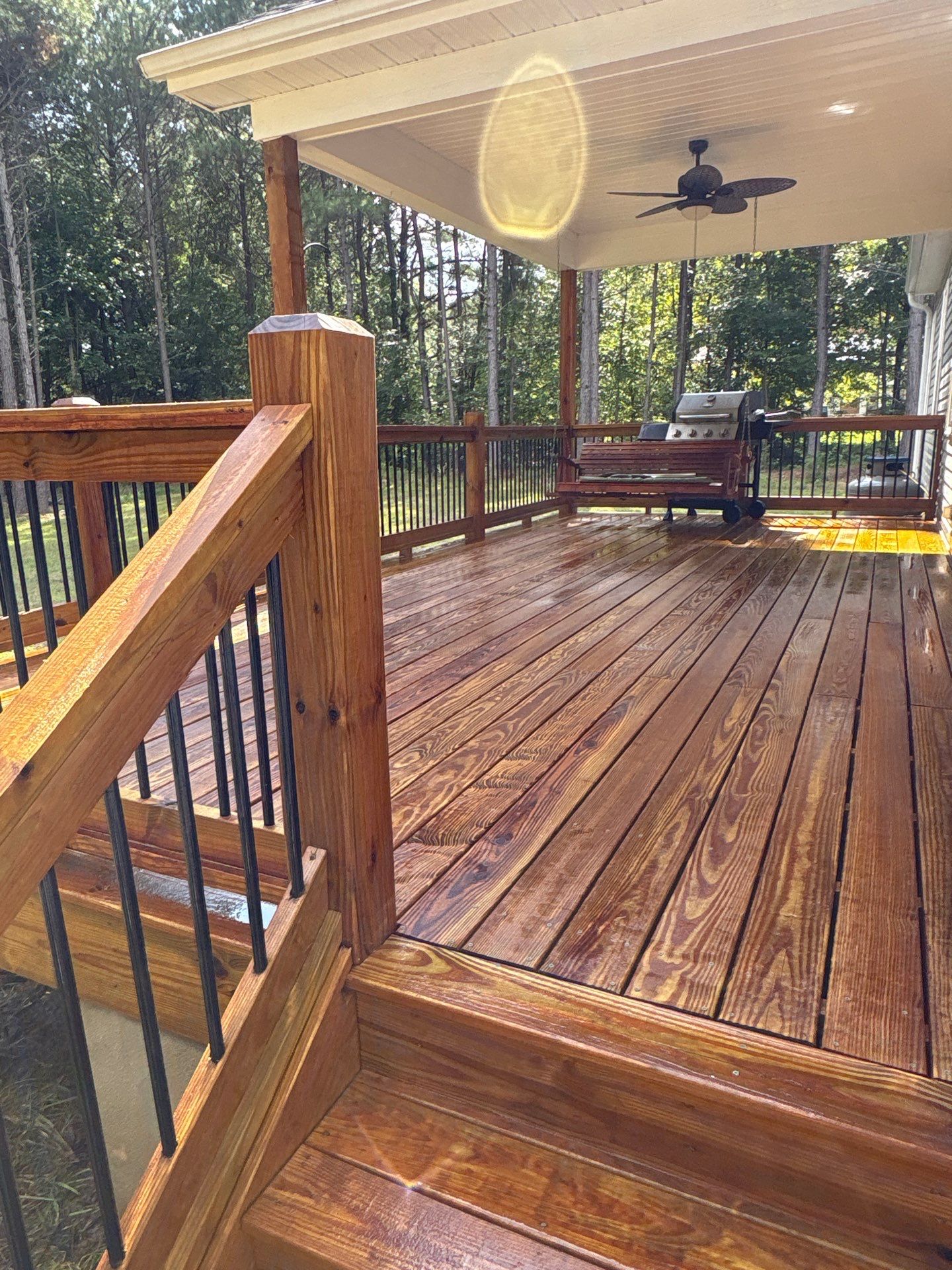 Wood Deck using Wood Sealant by DuraSeal