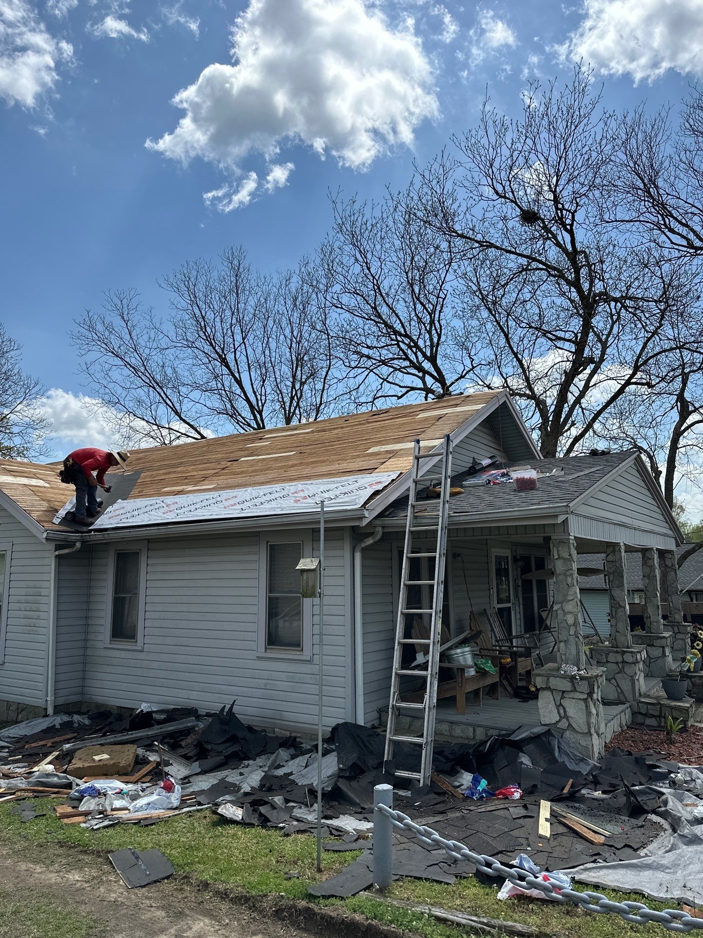 Roof Replacement - GAF HZD in Pewter Grey  by Peak 2 Peak Services LLC