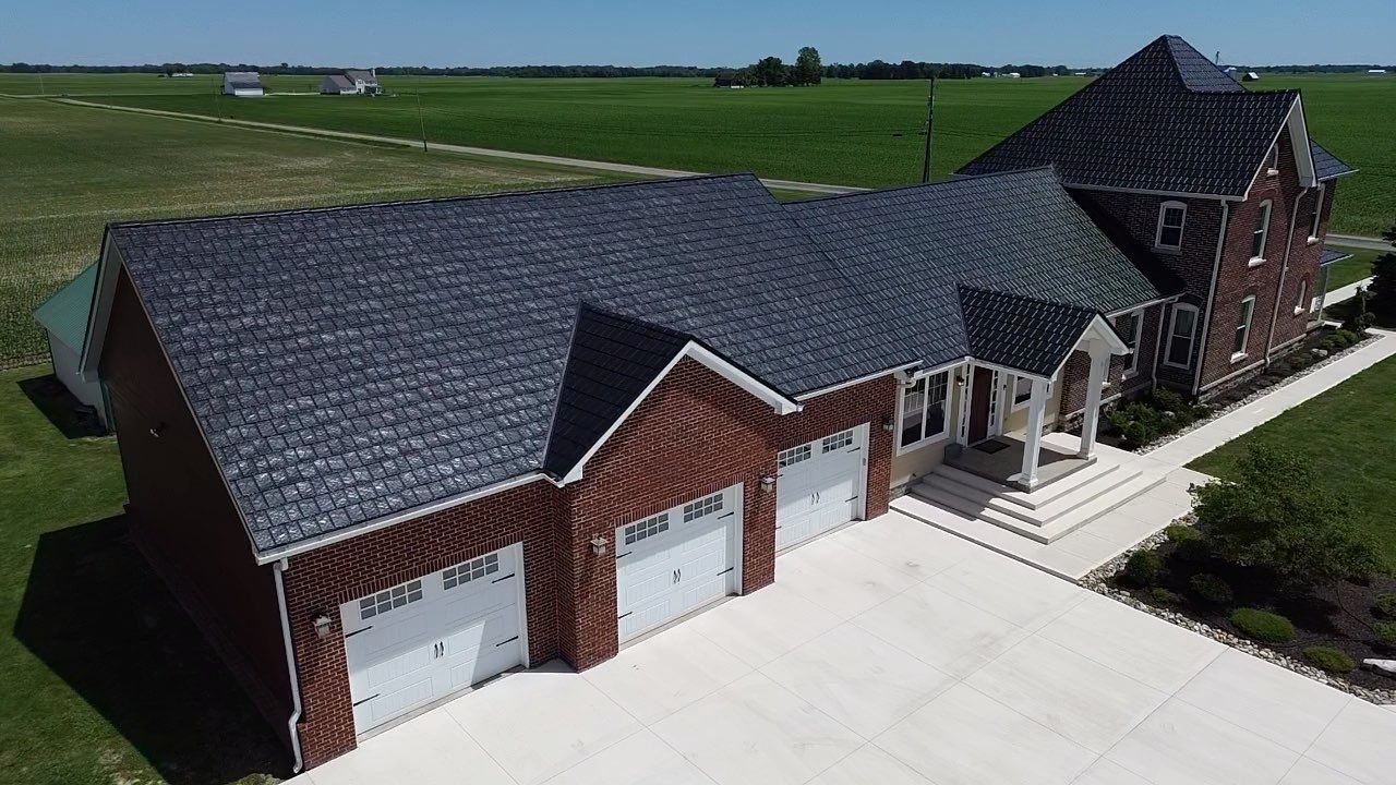 Historic Metal Slate Roof Restoration in Elwood, IN by 4Ever Metal Roofing
