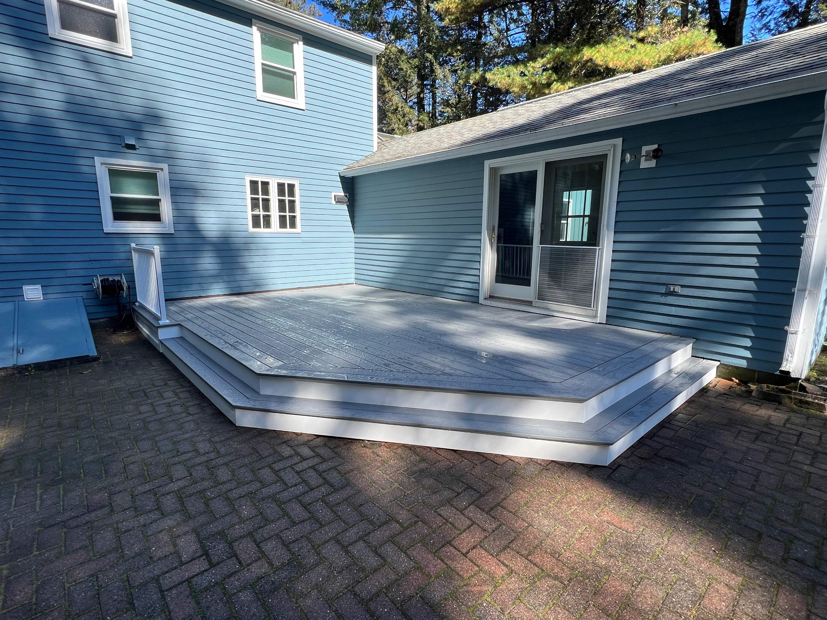 Deck Repair using Trex Select Decking by Chagnon Building & Remodeling LLC