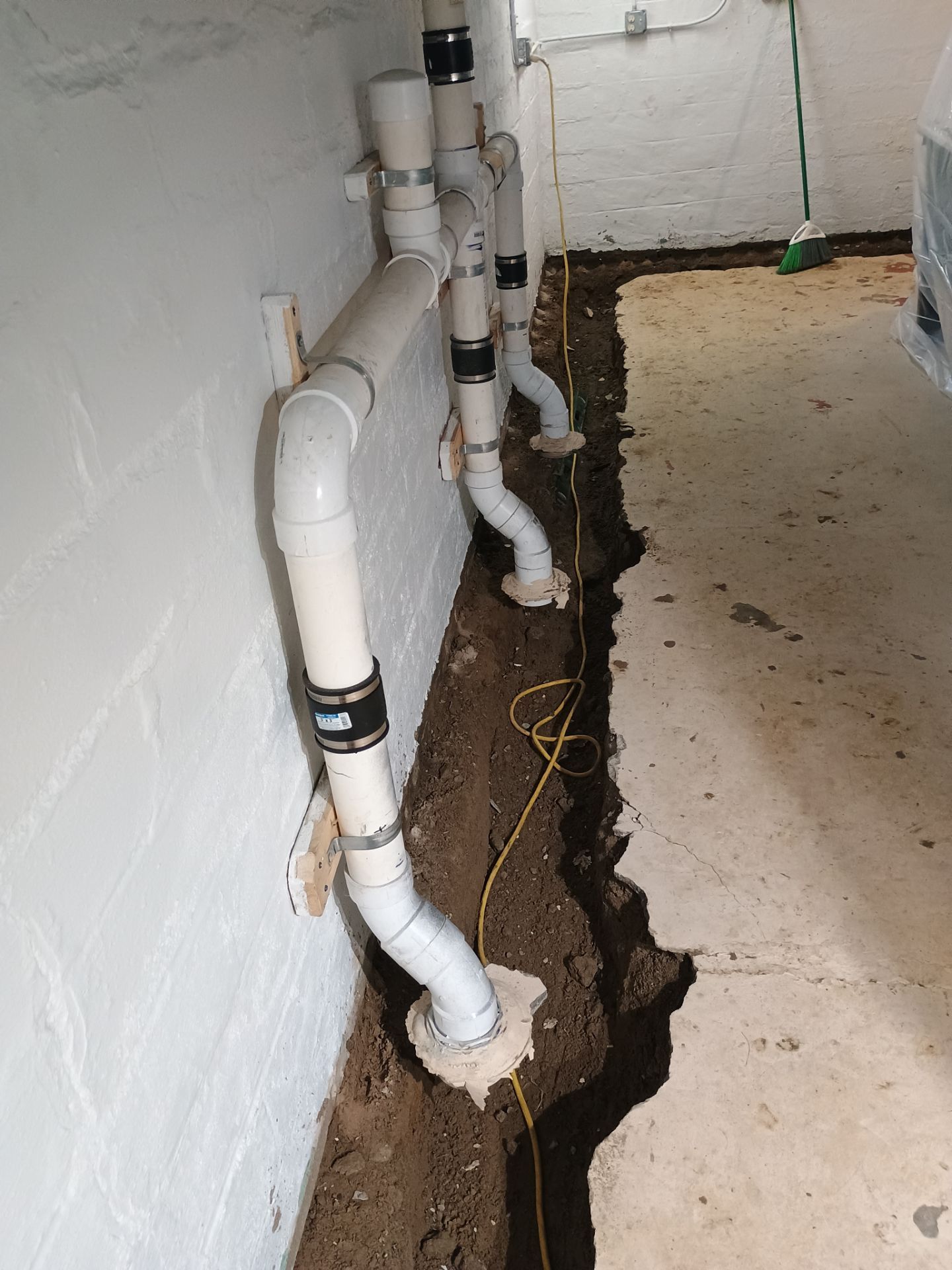 Another Drain Tile Project in the Books by Waterproofing Northeast