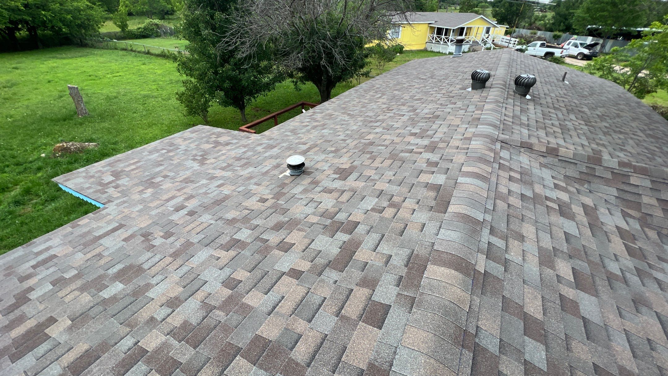 Residential Roofing Installation using Malarkey Vista AR by Harvey Roofing & Construction