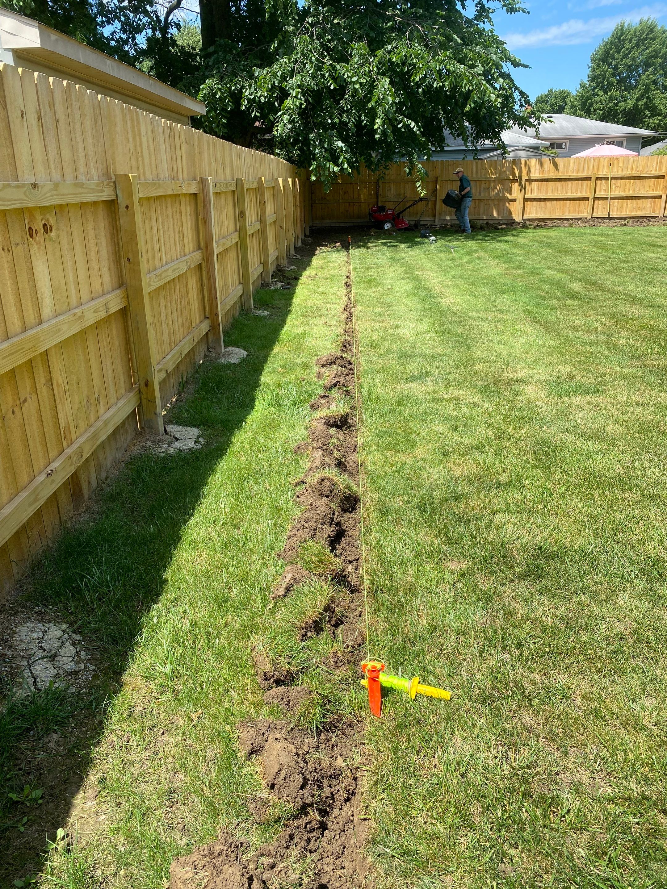 Redbud Fence Project  by Elm Rose Gardens