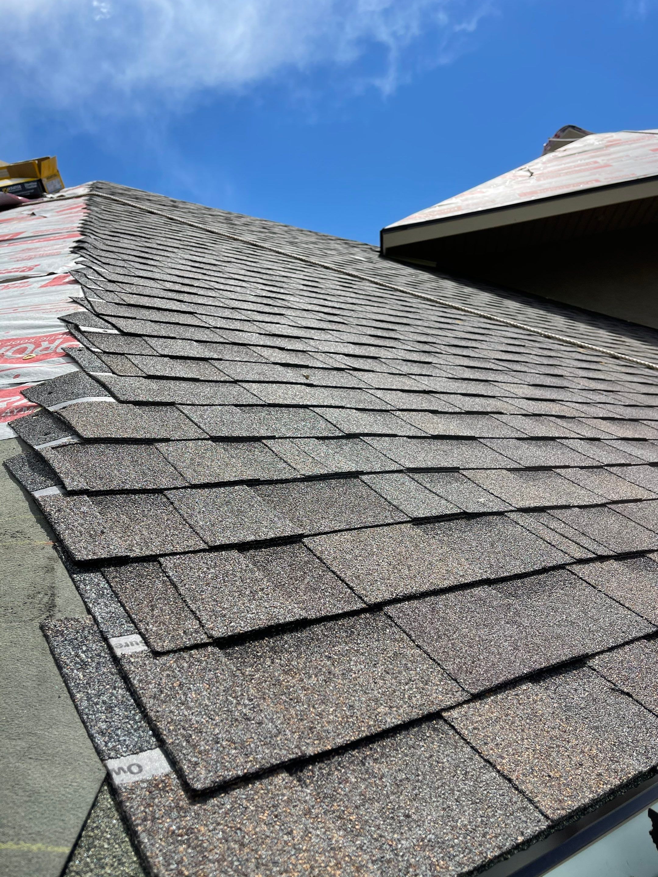 Residential Roofing Installation using Owens Corning TruDefinition Duration STORM by A to Z Roofing