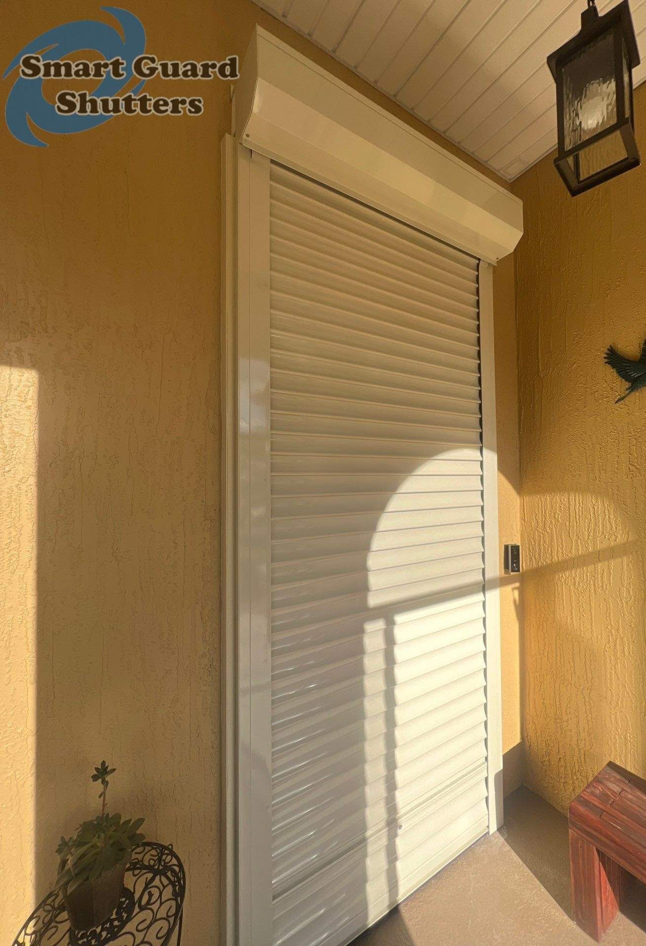 Hurricane Protection in Ivory by Smart Guard Shutters