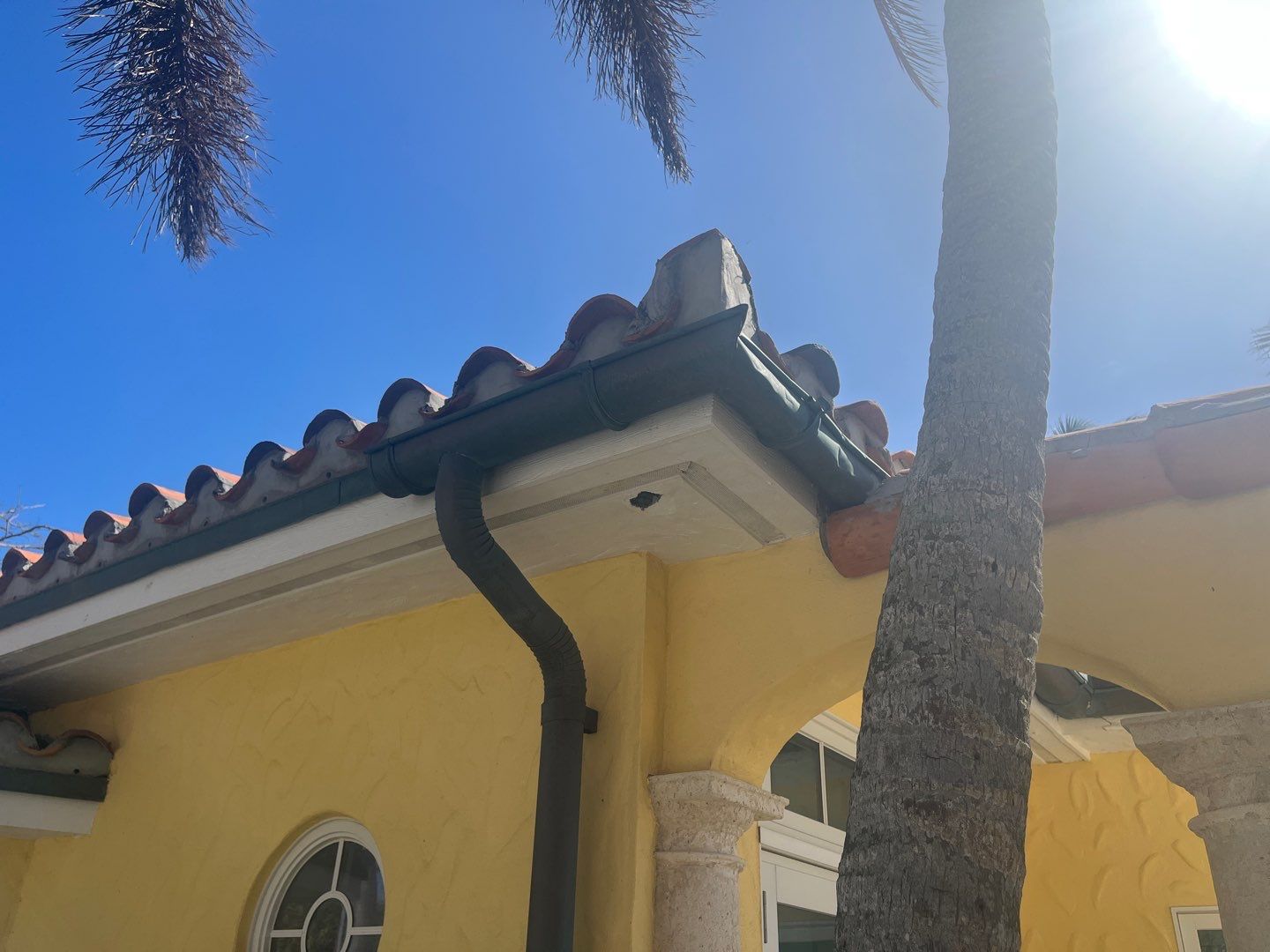 Copper Half-Round Gutters in Boca Grande FL by Gutter Professors
