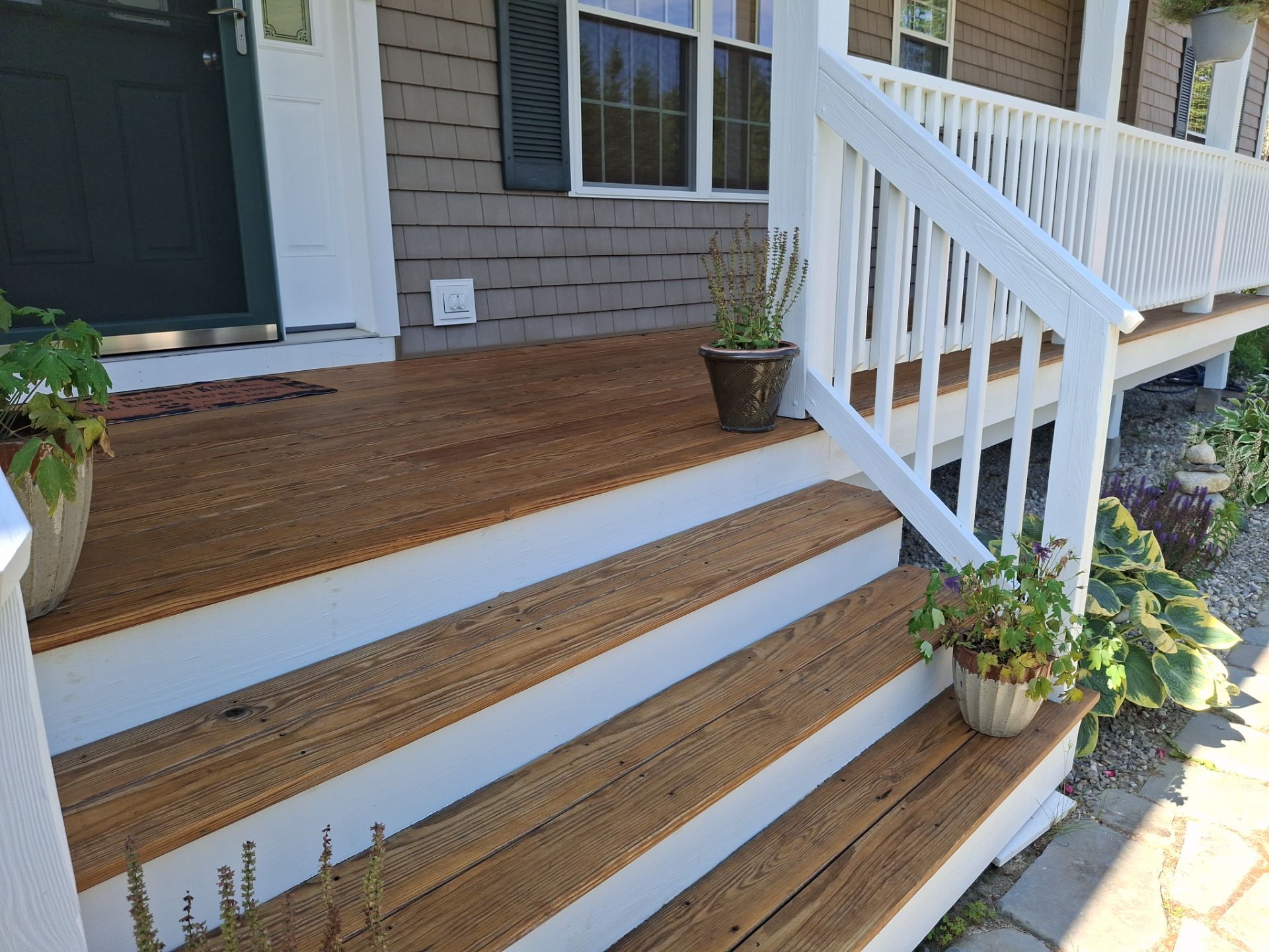 Deck Refinishing by Big Pine Panting Inc