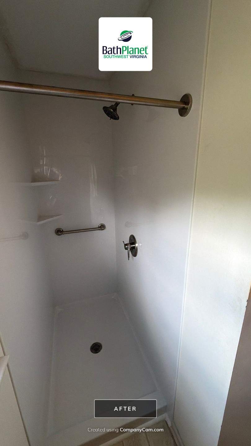Shower Stall Upgrade by BathPlanet SW Virginia
