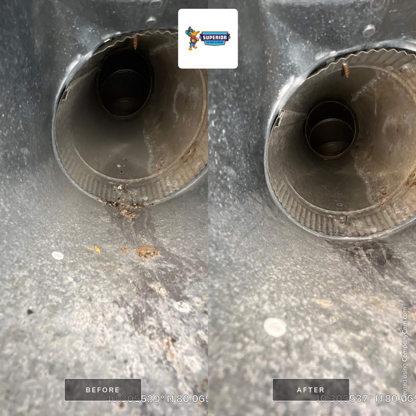 Air Duct & Dryer Vent Cleaning With a Vacuum Truck in Bethel Park, PA by Superior Air Duct Cleaning