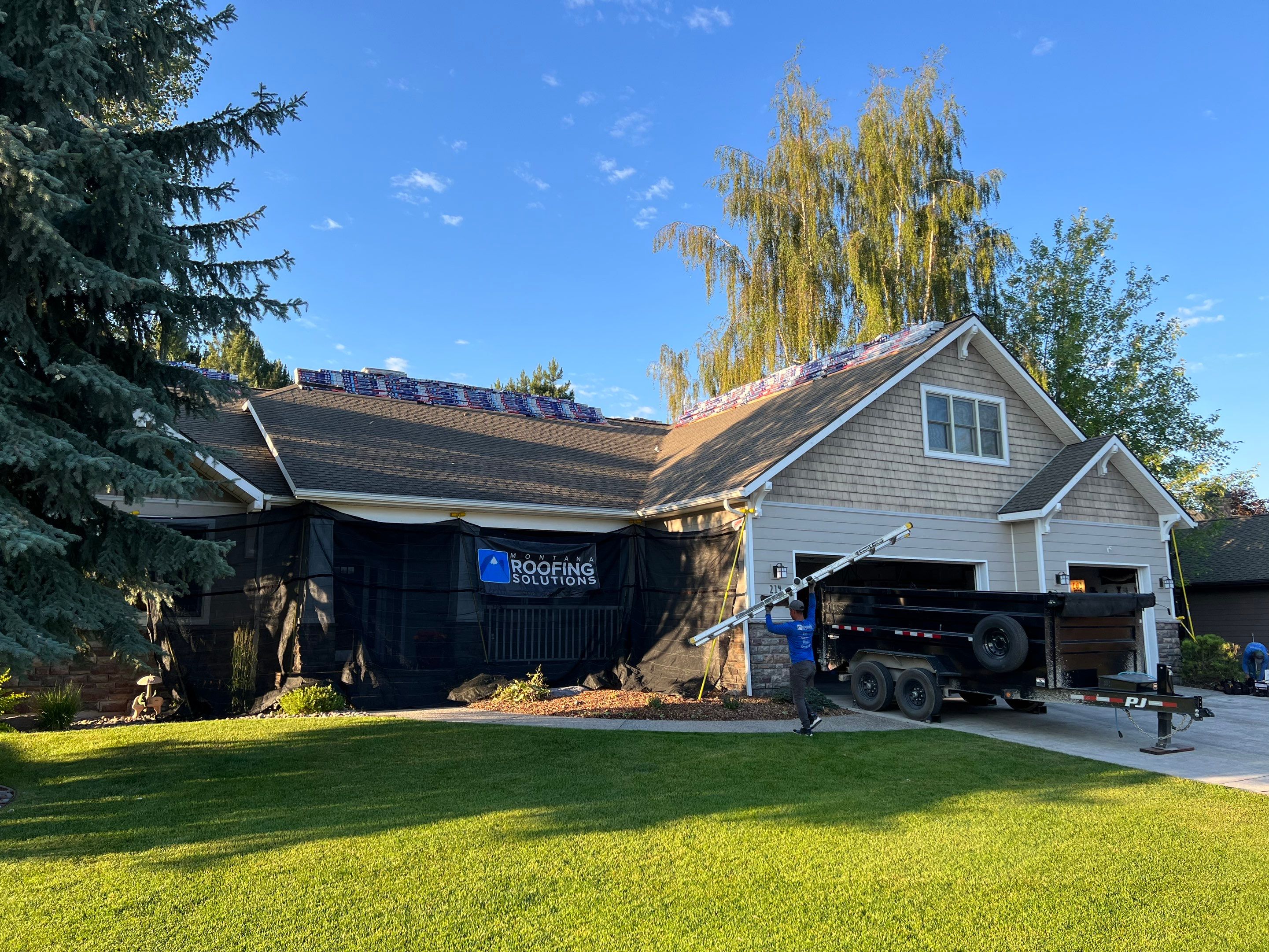 GAF Timberline HDZ - Mission Brown by Montana Roofing Solutions