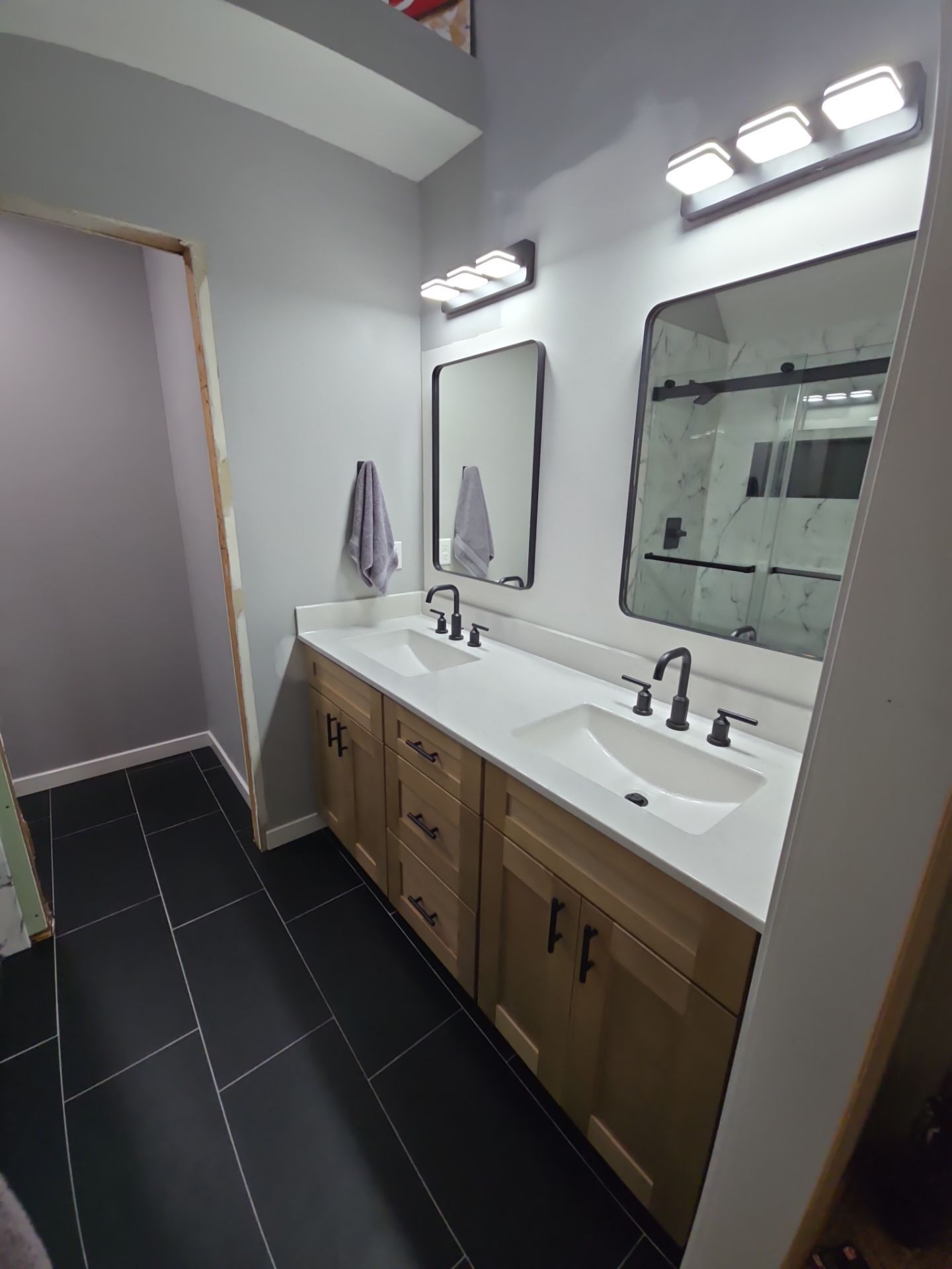 Partial Bathroom Remodel by The Shower Company