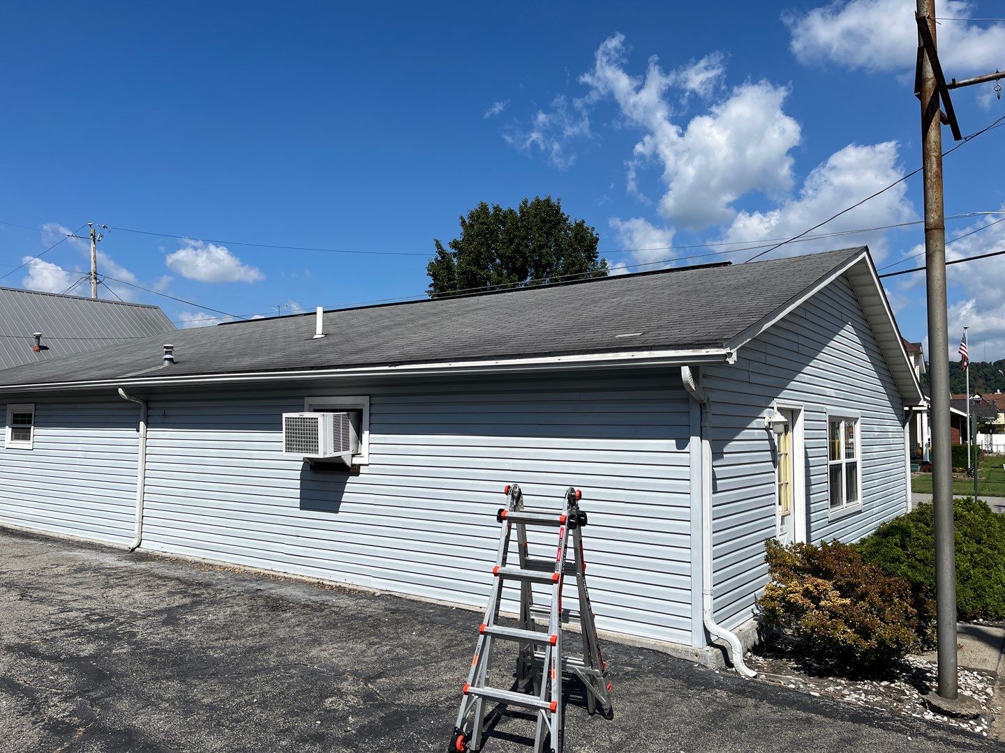 Commercial Roofing Installation using Performance Shingles by Mr. Roofer