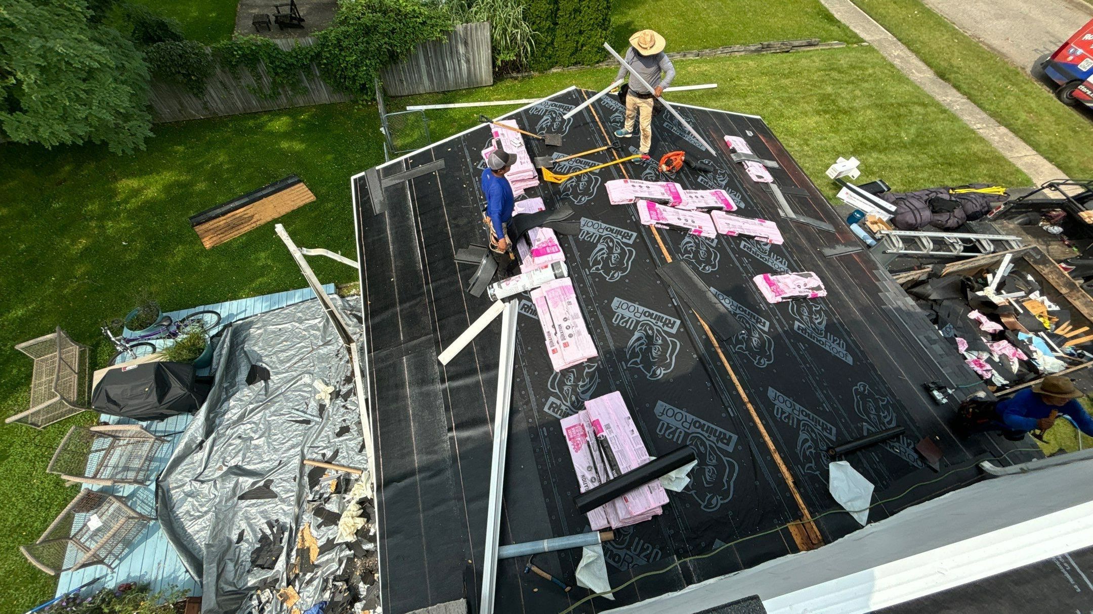 Roof Replacement using Owens Corning Duration by 180 Contractors
