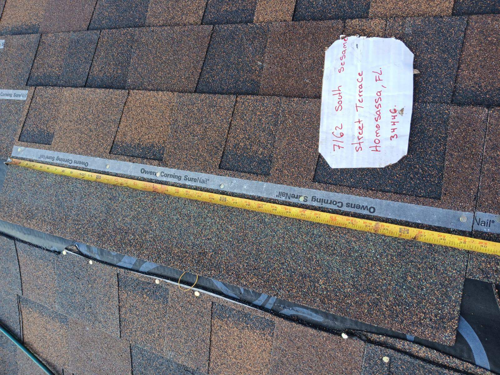 Residential Roofing Installation using Owen's Corning Shingles by RoofGuru AI
