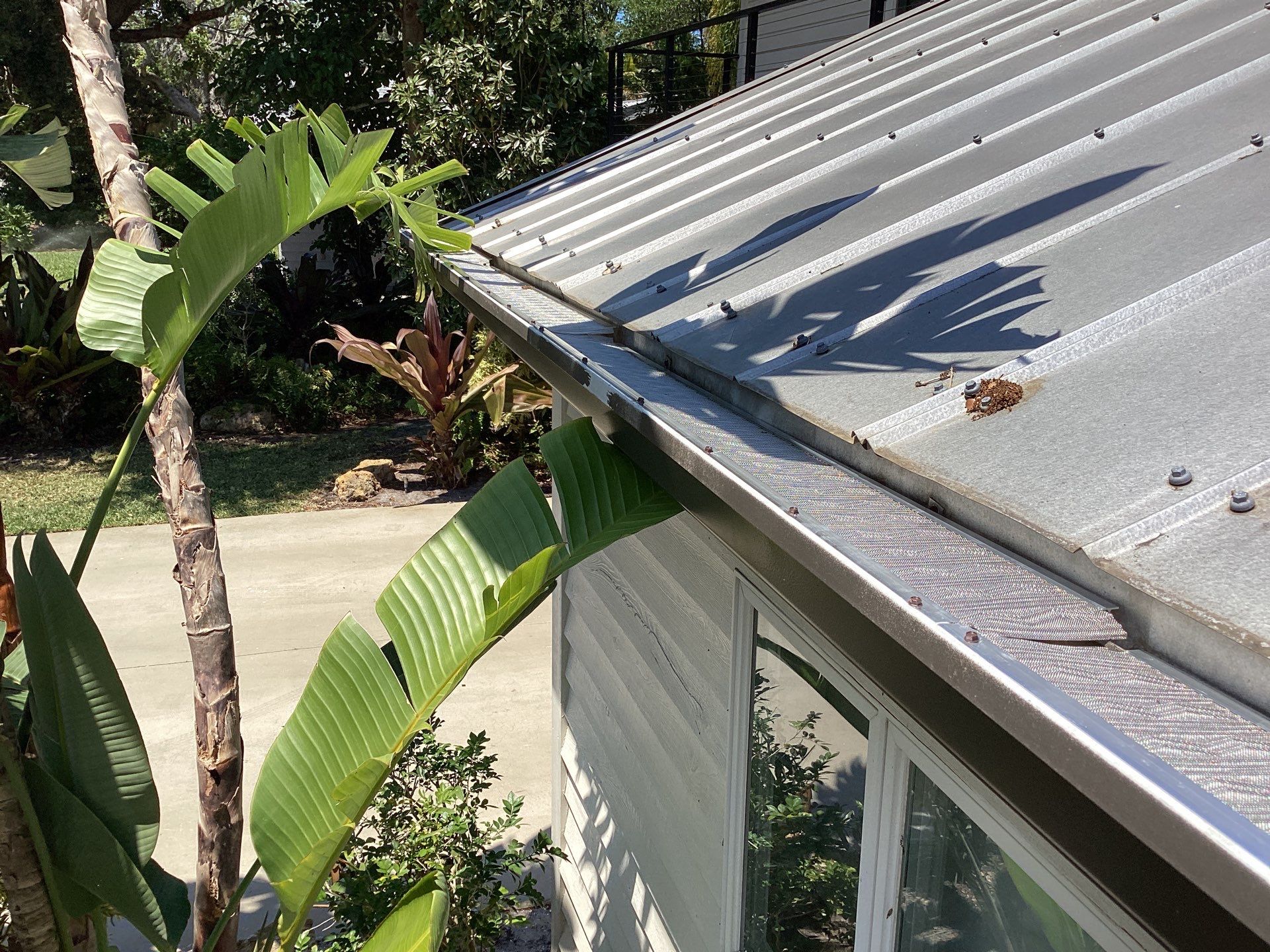 Gutter Guard Installation Project in Sarasota FL by Gutter Professors