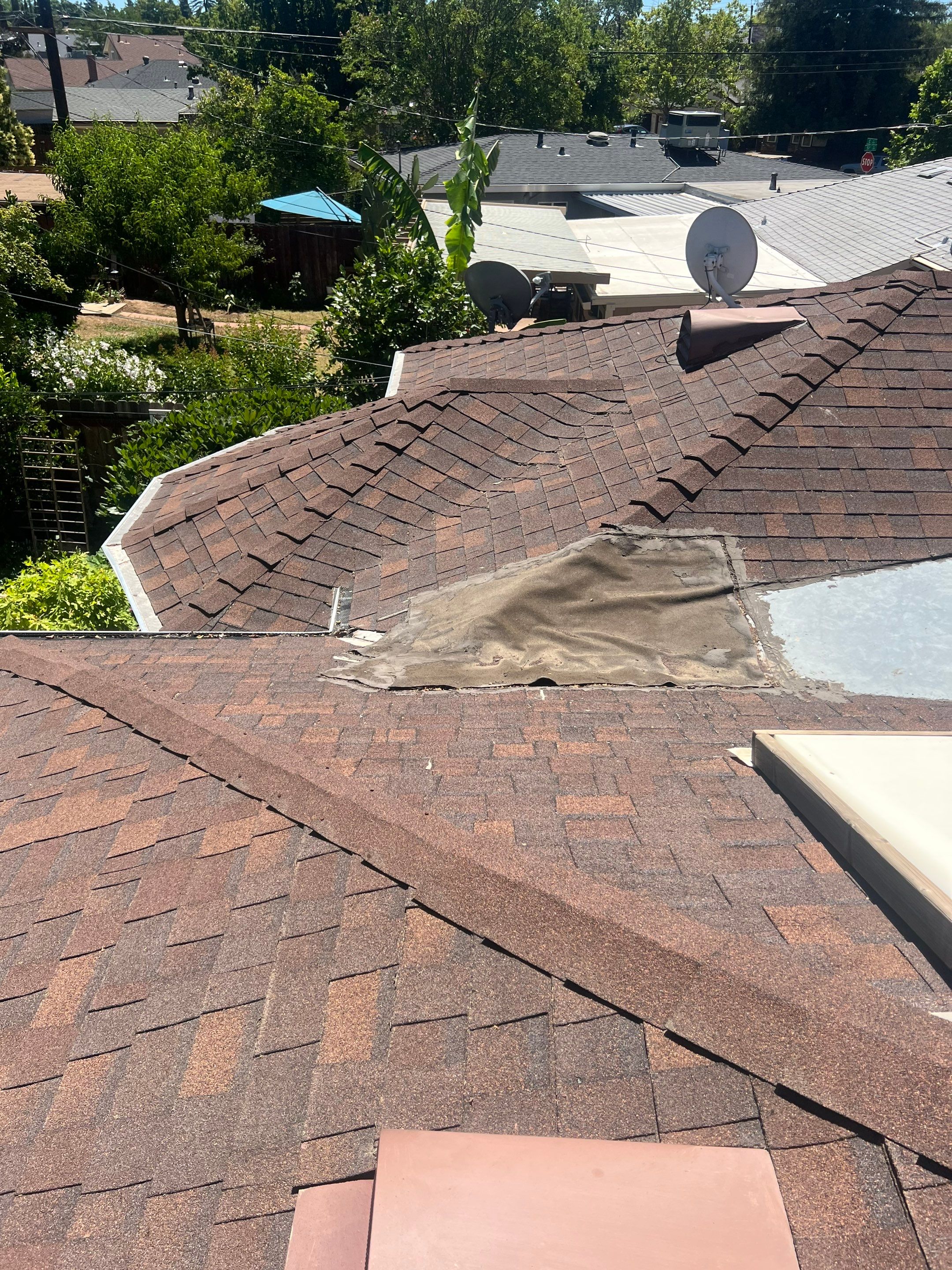 Residential Roofing Installation using Owens Corning Roofing Shingles by Byers Enterprises 
