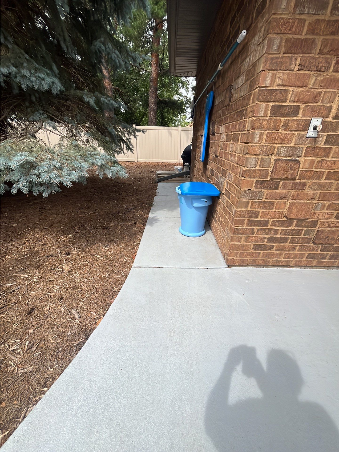 Decorative Concrete Pool Deck and Patio Resurfacing in Sioux Falls by Select Painting, Coatings & Garage Cabinets