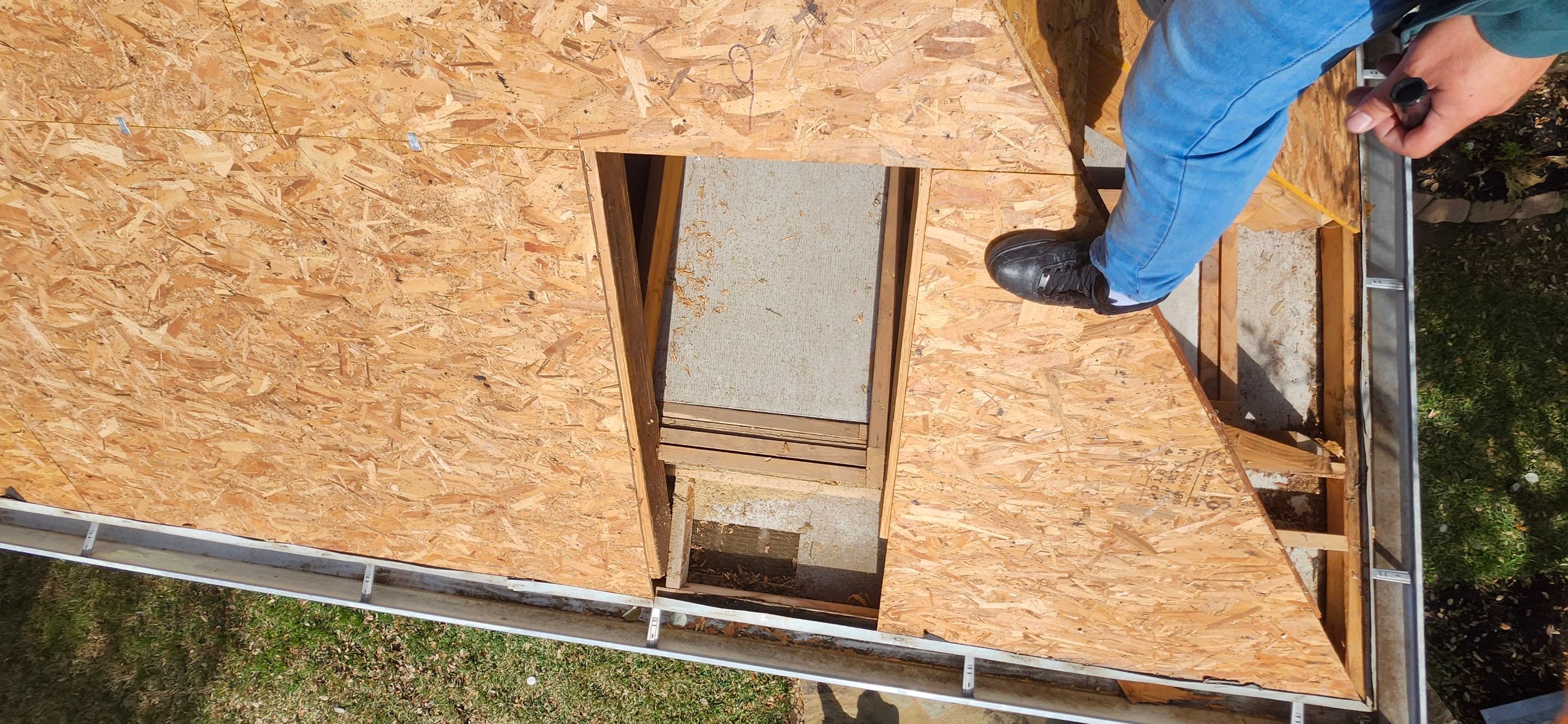 Residential Roofing Replacement, Chimney Repair and OSB Decking Repair in Austin by Caliber Restoration LLC
