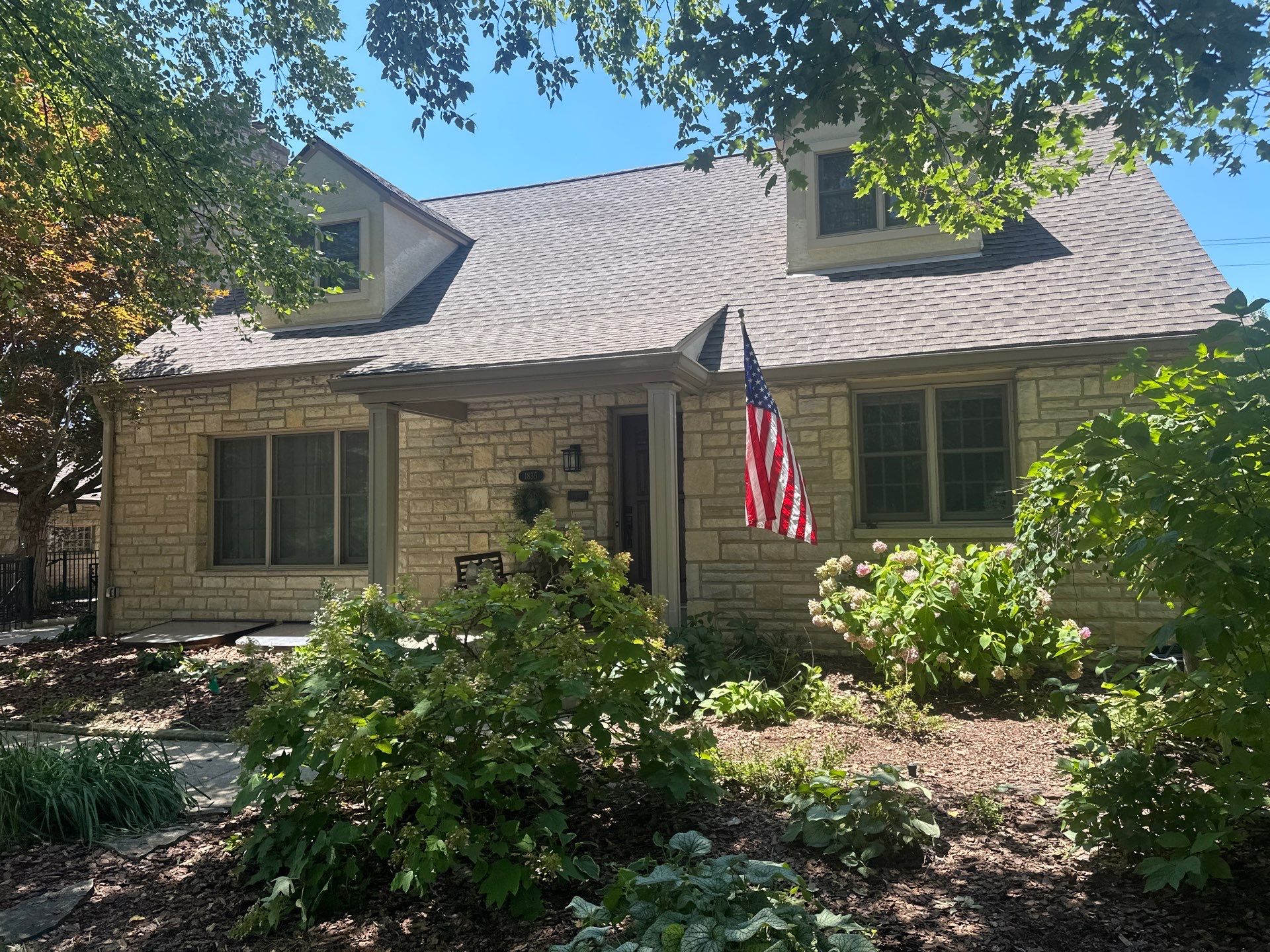 Residential Roofing Installation using Timberline HDZ Shingles - Weathered Wood by RoofX 