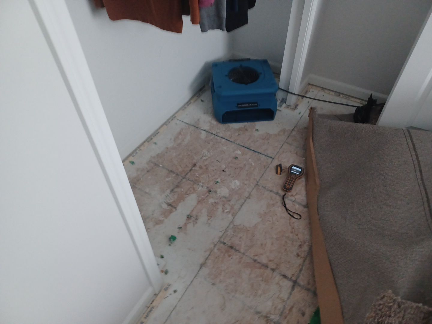 Project in South Lyon by EzDry Water Mitigation & Property Restoration