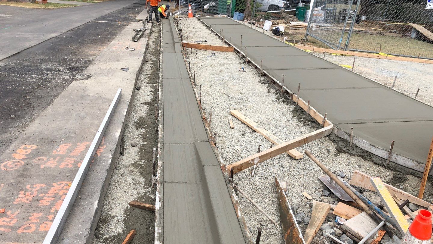 Ken | Driveway & Walkway Pour, Concrete Project by Jireh Asphalt & Concrete Inc 