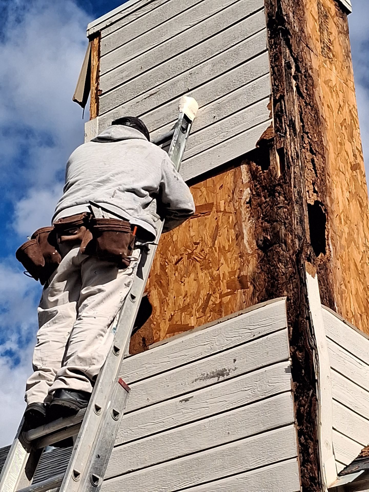 Exterior Painting & Chimney Restoration in Tyler, TX by Quality Coats Painting