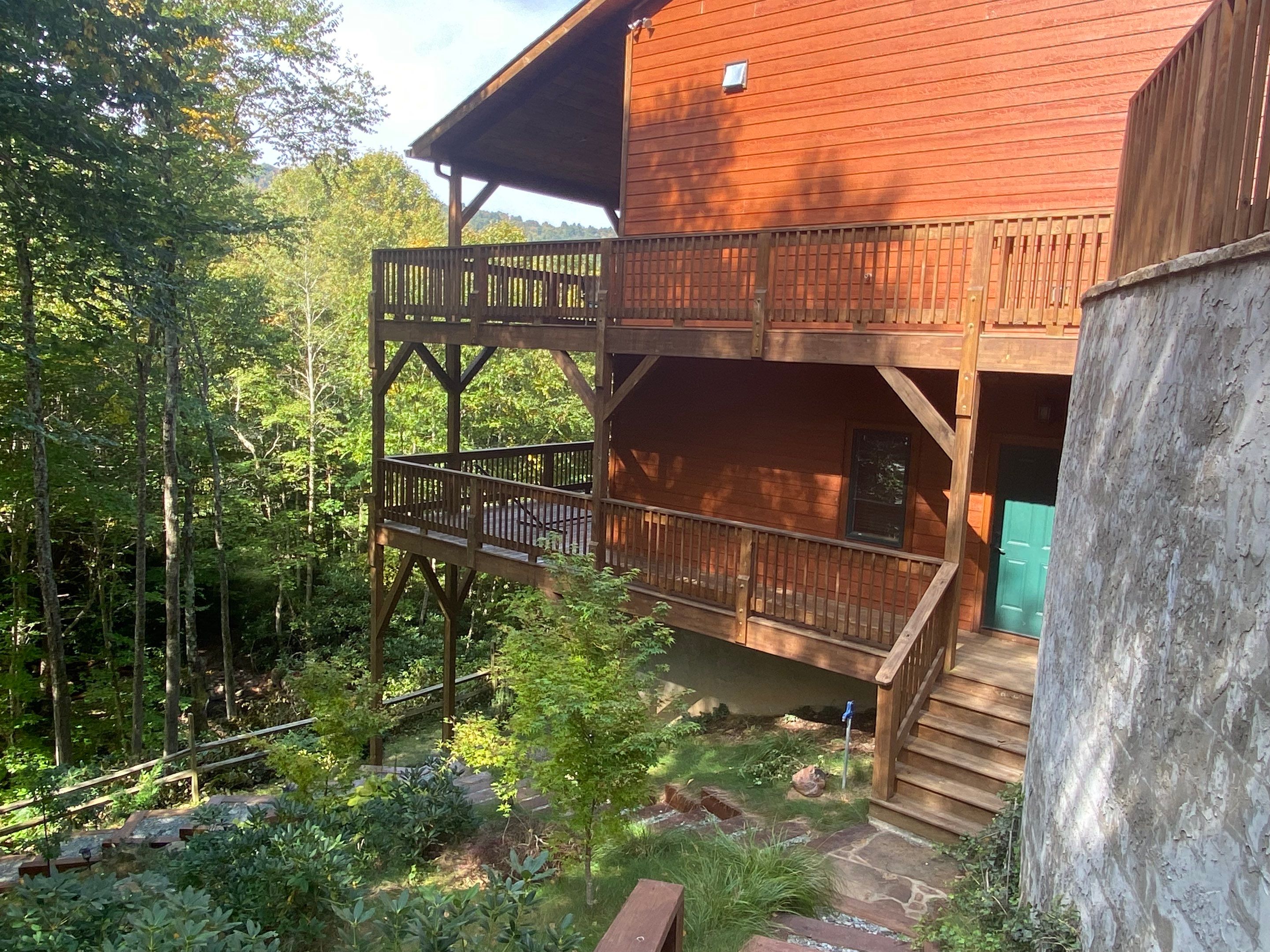 Cabin using Wood Sealant by DuraSeal