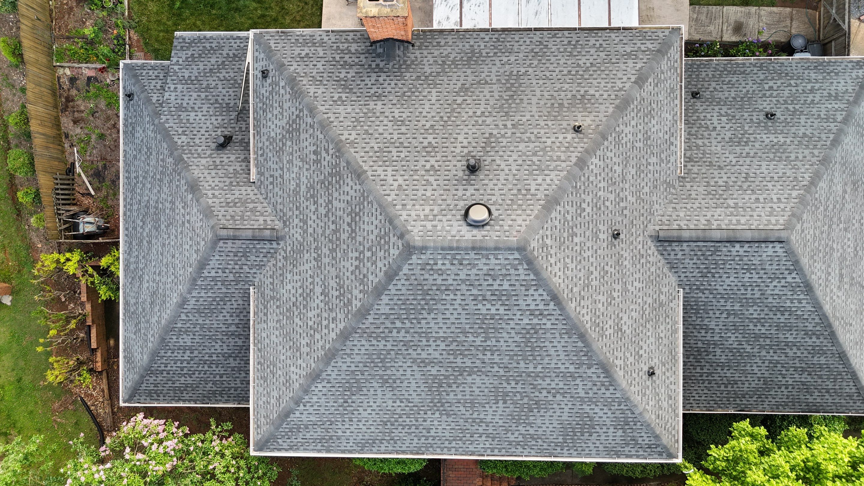 Roswell, GA Roof Replacement, GAF Timberline HDZ Charcoal Black by Reset Roofing