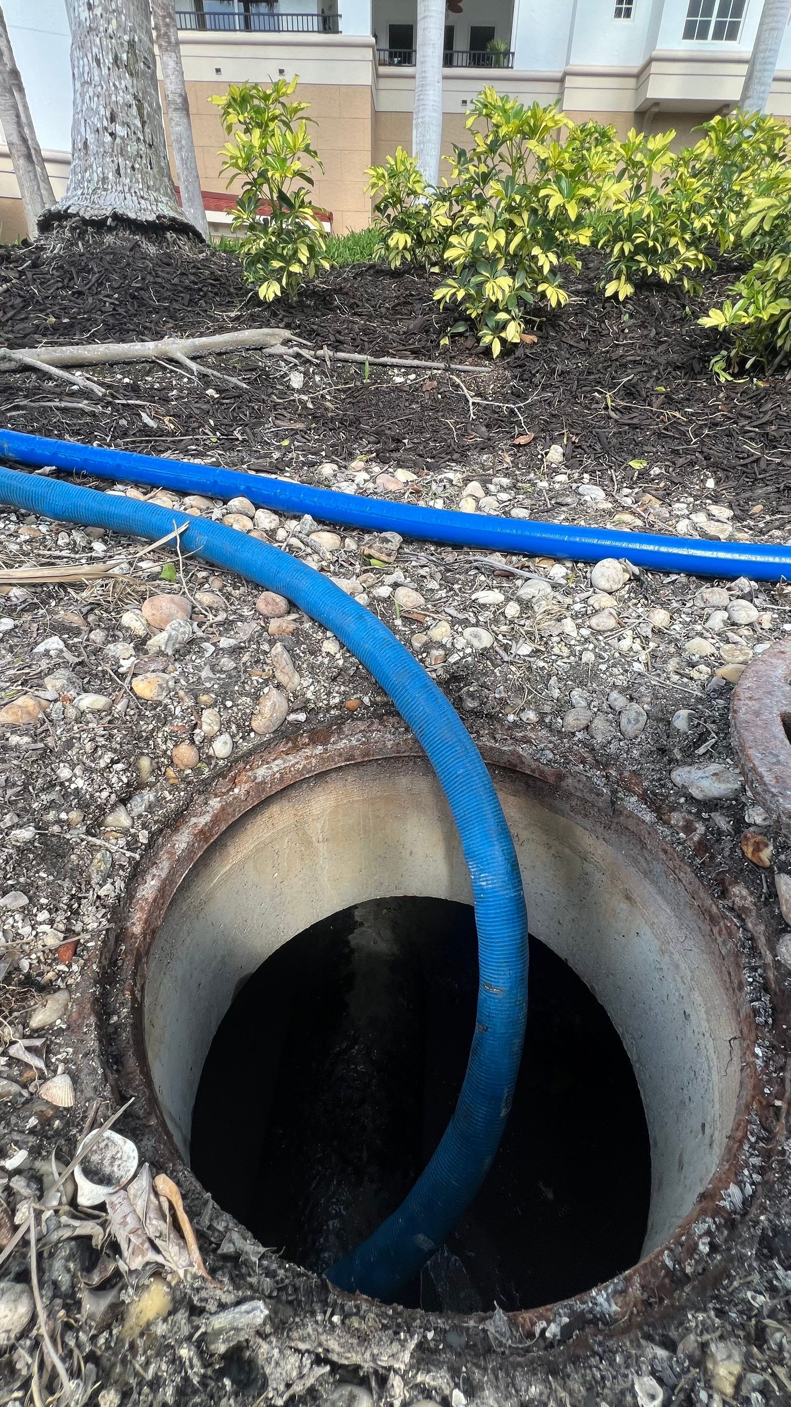 Condo Parking Garage Cleanup and Stormwater System Maintenance by APS Power & Water