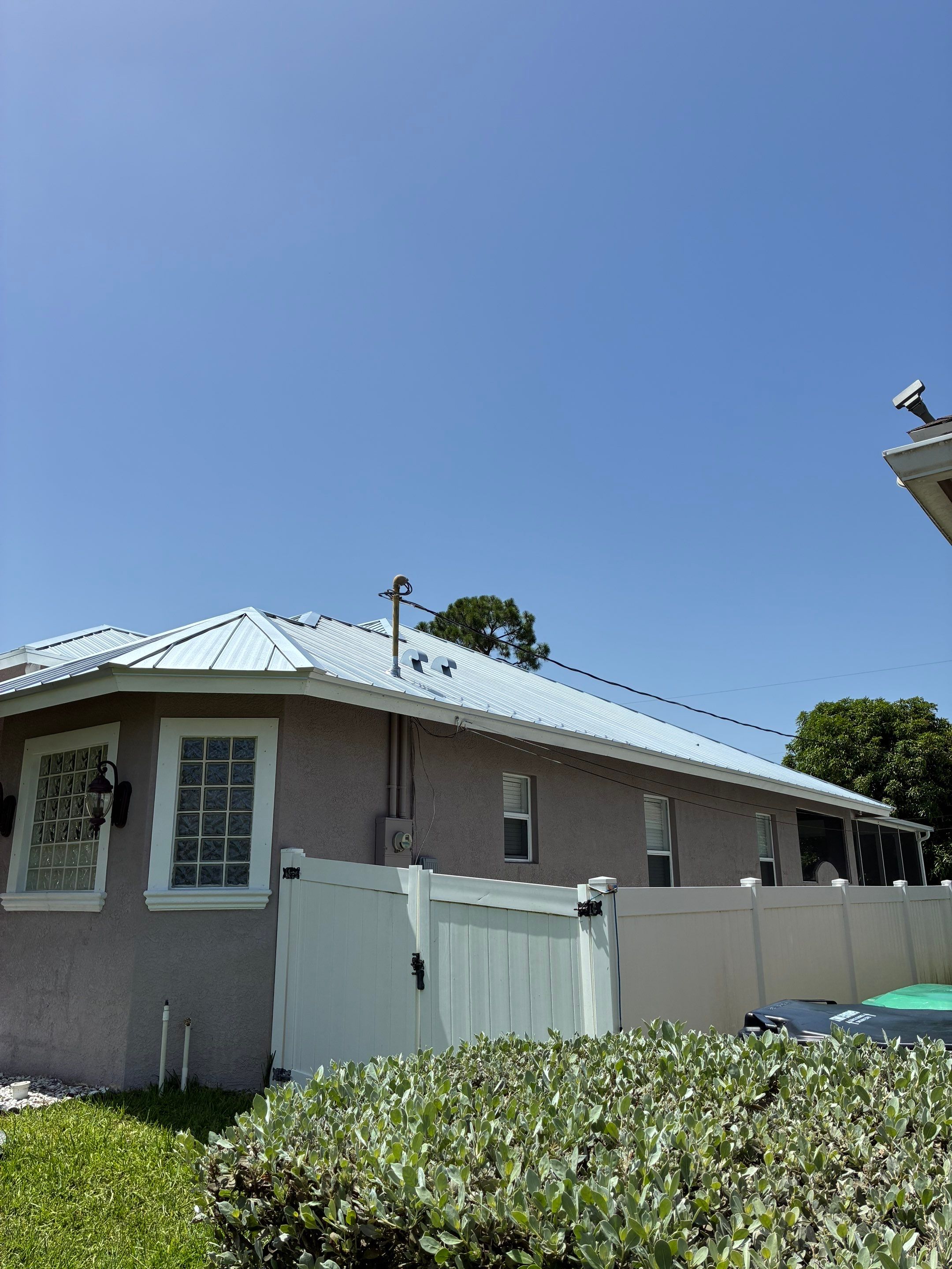 24ga 1" Nail-Strip Mill Finish by Total Roofing System The Metal Roof Experts