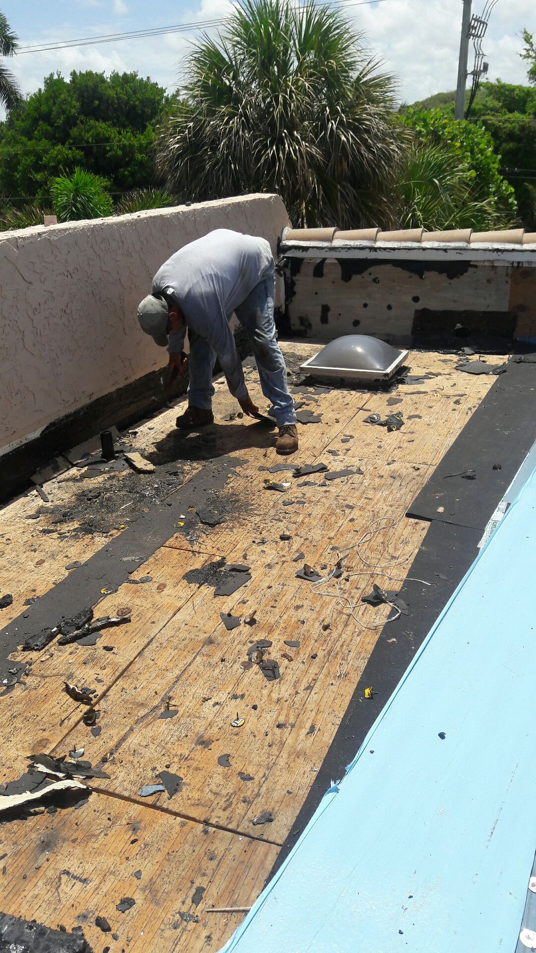 New Flat Roof using Certainteed Flintlastic SA Roofing System by Aastro Roofing
