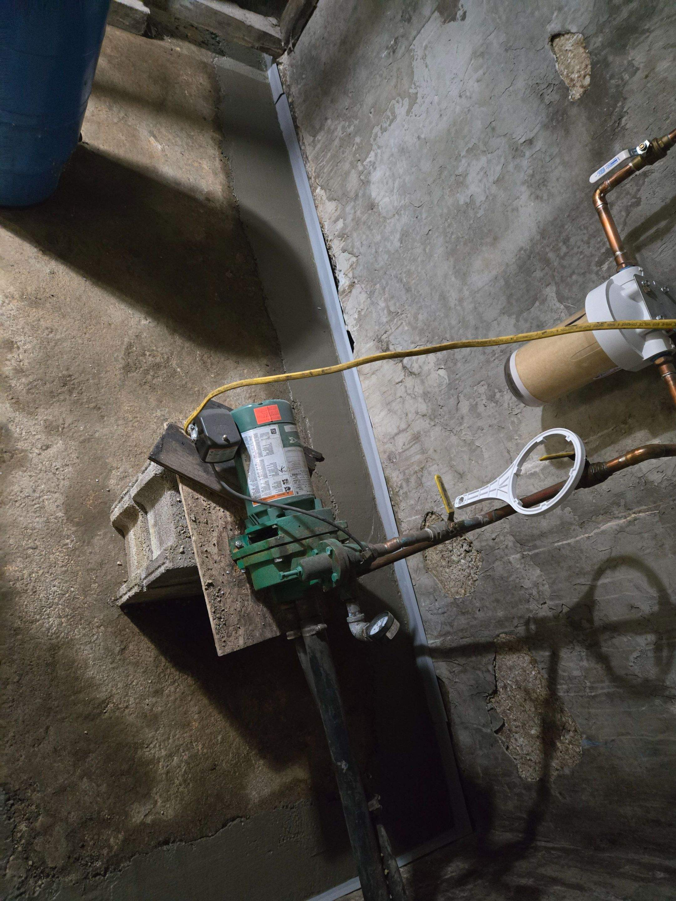 Advanced Foundation Drainage and Hydrostatic Pressure Relief System by Allied Water Services