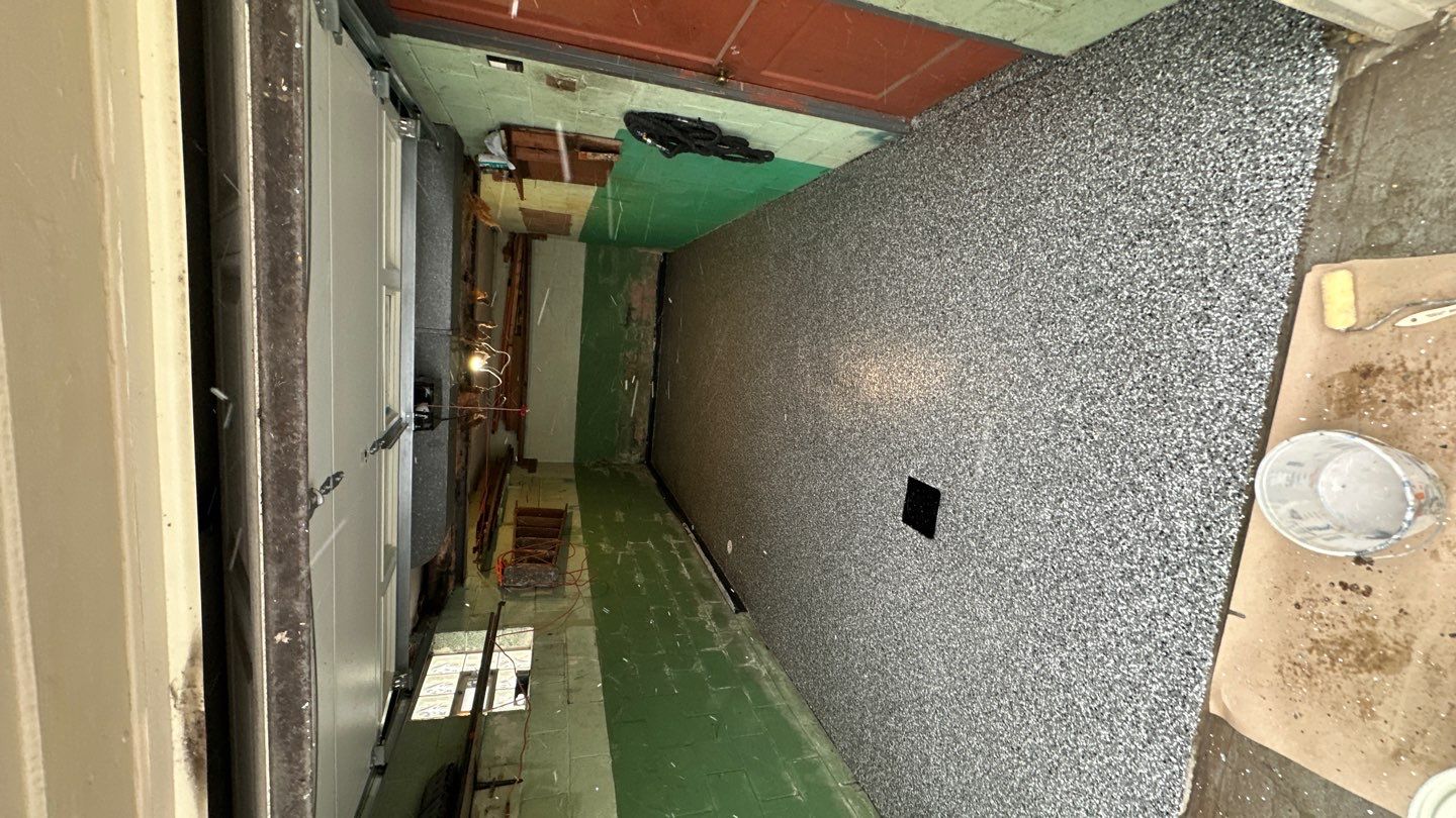 Basement + Garage Project in Pittsburgh by Floors in a Day, Inc
