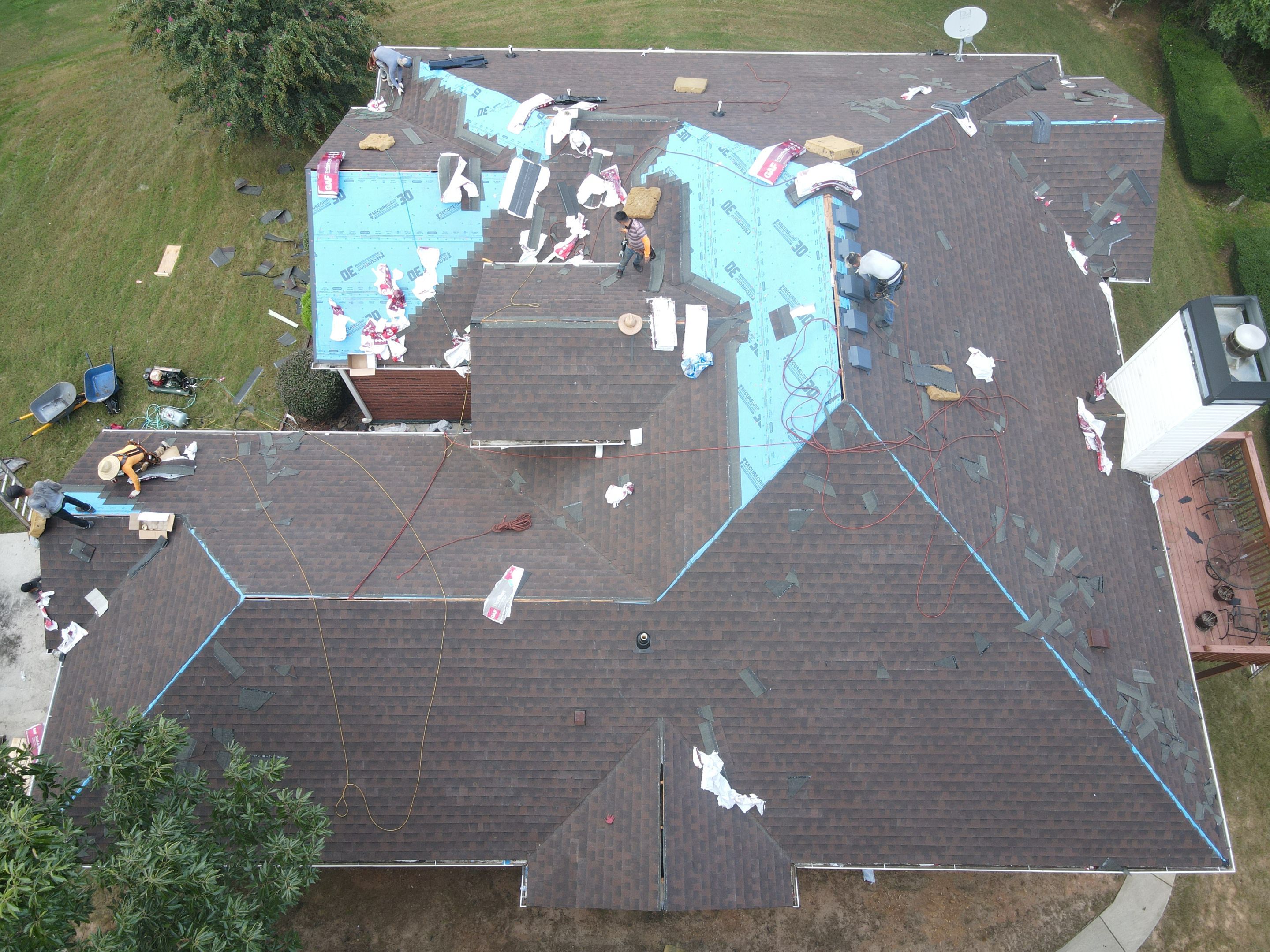 Residential Roofing Installation using GAF by Inspector Roofing and Restoration