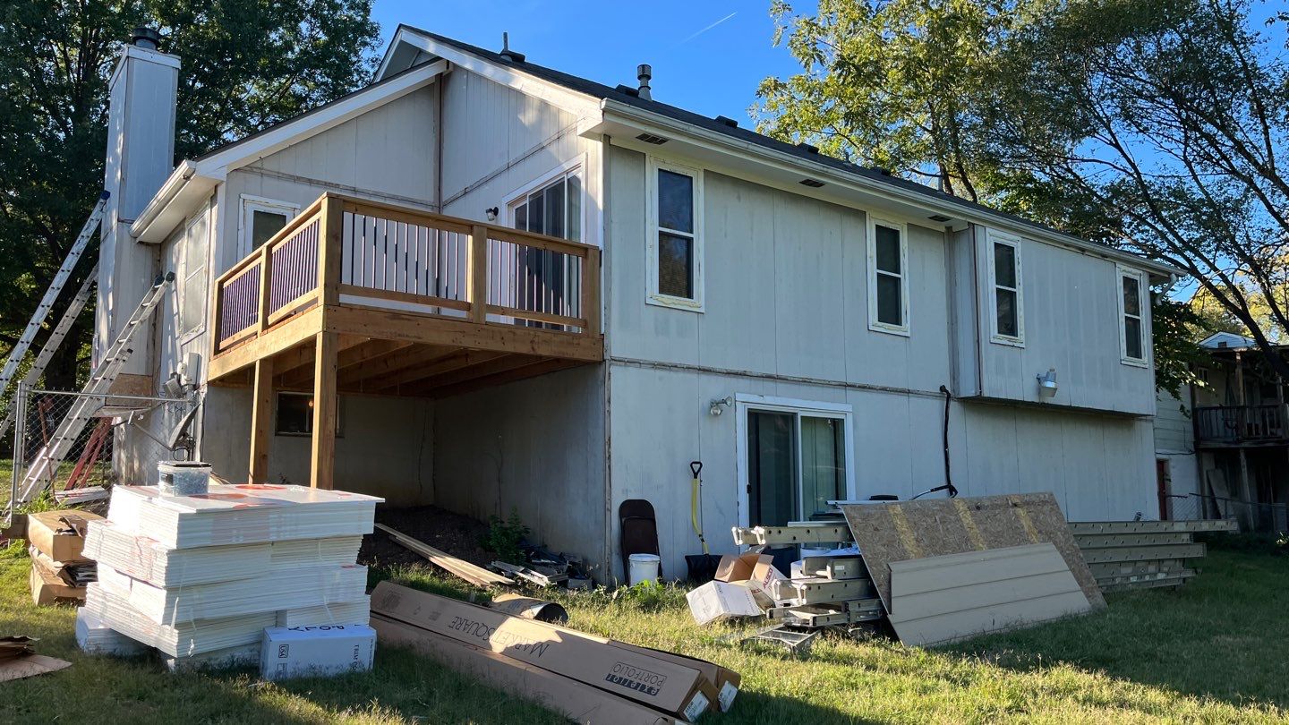 Siding Installation using Market Square by EEC  Windows, Siding & Roofing 