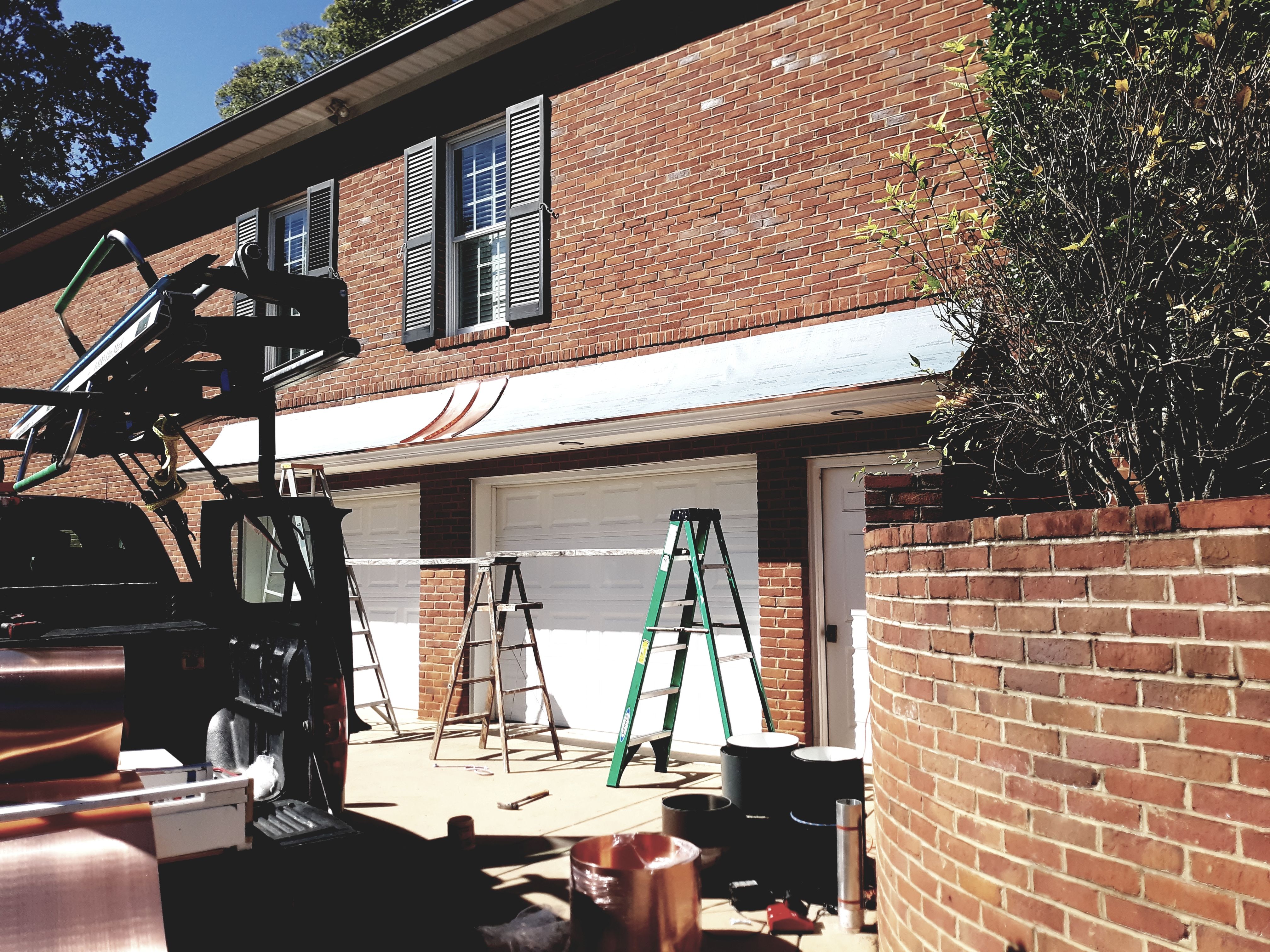 Residential Designer Roofing Installation with custom accent Copper Valleys. Calhoun GA by Georgia Roof Advisors