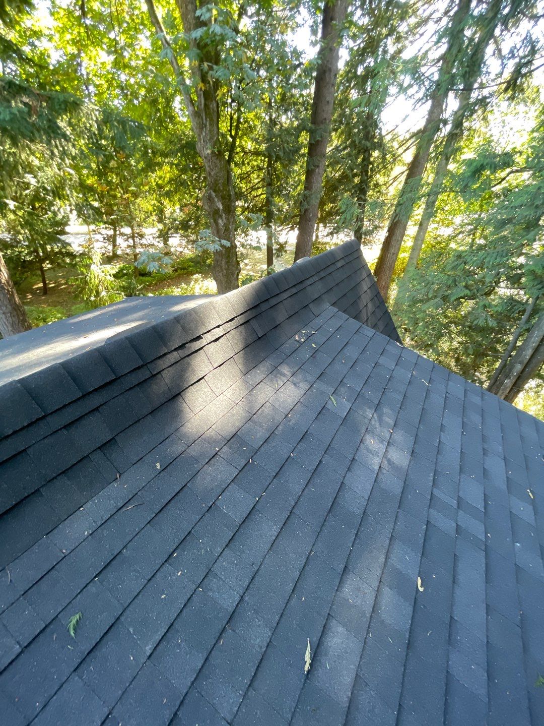 Residential Roofing Installation using OC Oakridge shingles by Top Notch Roofing Inc