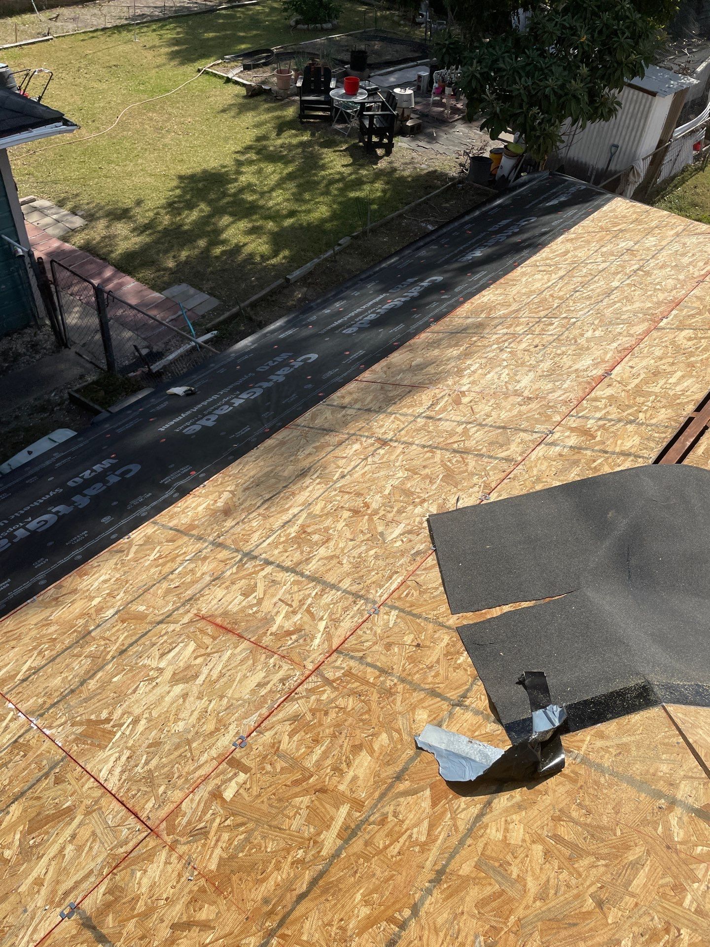 Residential Roofing Installation using Owen's Corning Duration (Lifetime) Shingles by Roof Repair Company