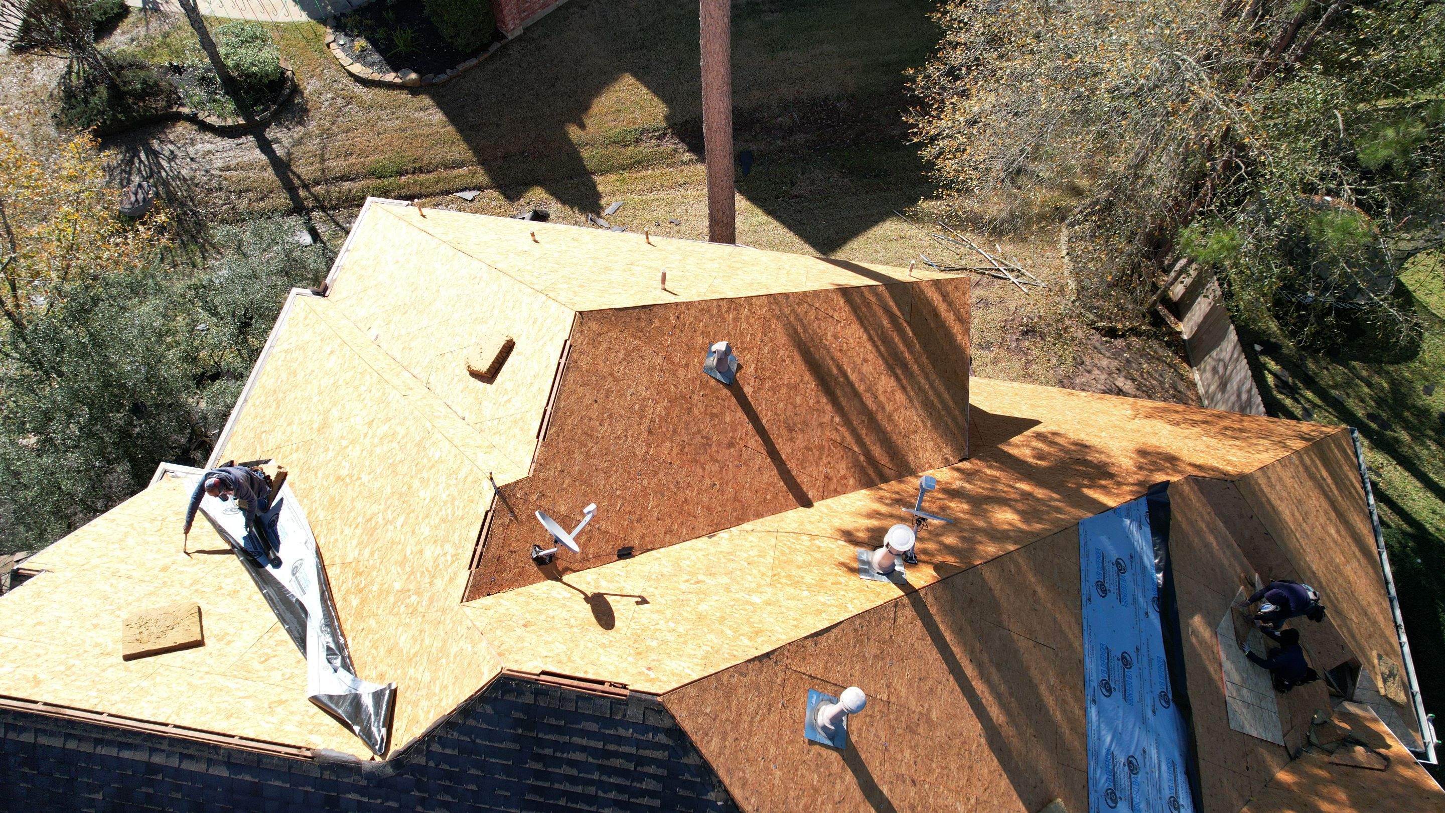 GAF Timberline Roof with Ridge Vent — Spring, TX by PL Roofing & SB Roofing, LLC.