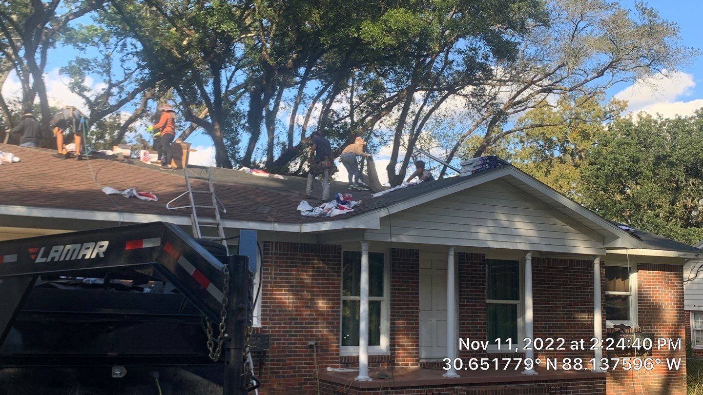 Residential Roofing Installation using Roof Replacement by American Roofing & Construction LLC